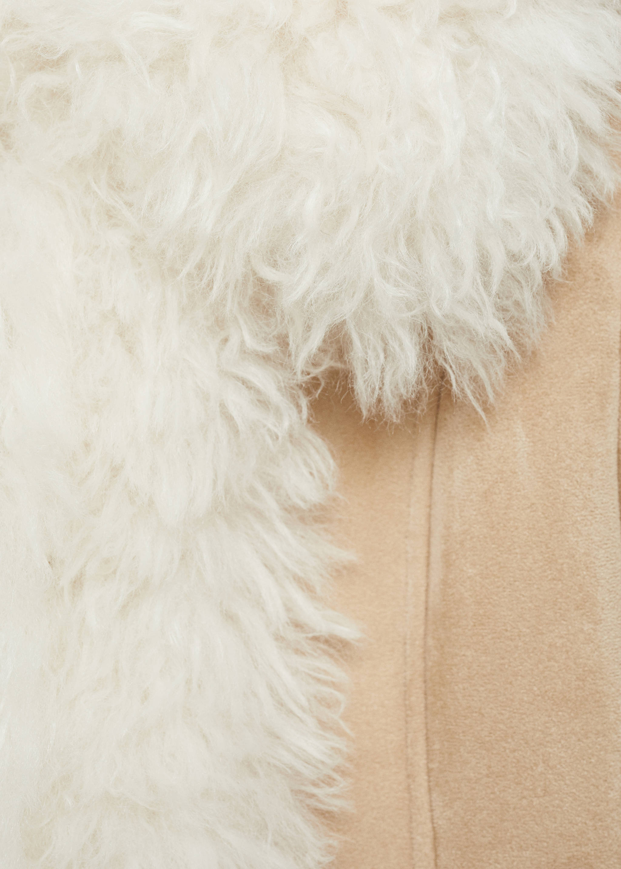 Shearling-lined coat - Details of the article 8