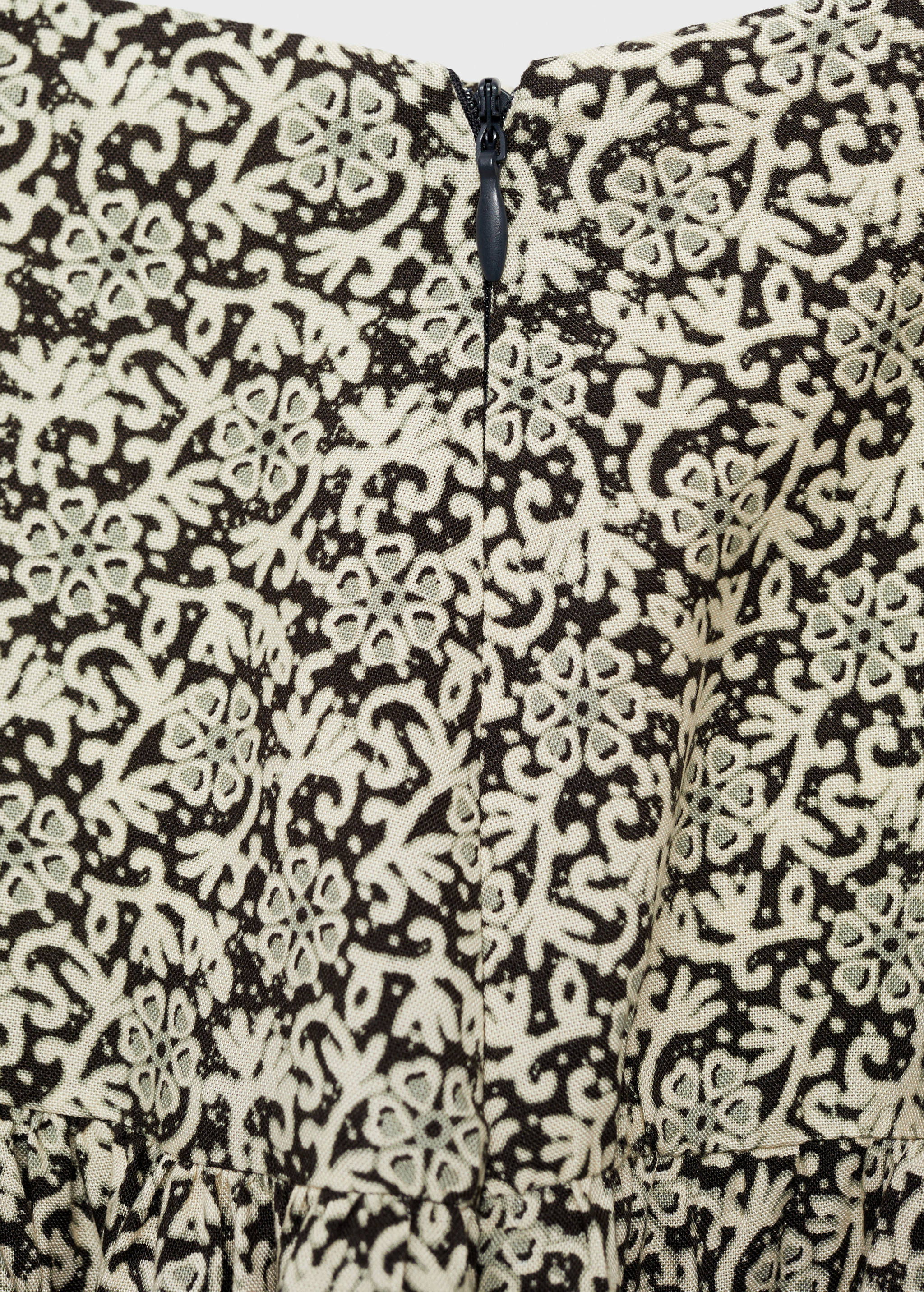 Jupe boule en imprimé floral - Détail de l'article 0