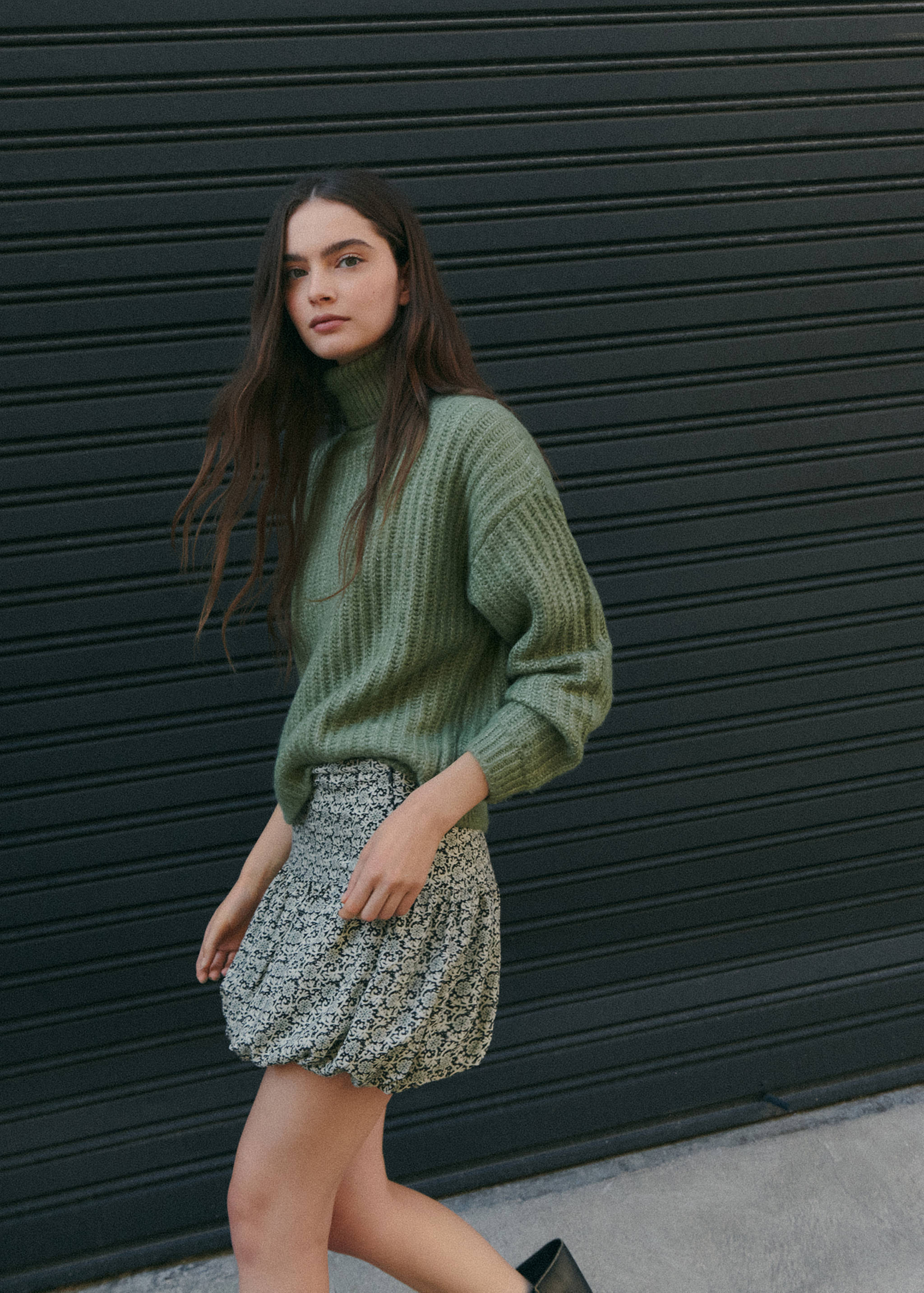 Jupe boule en imprimé floral - Détail de l'article 5