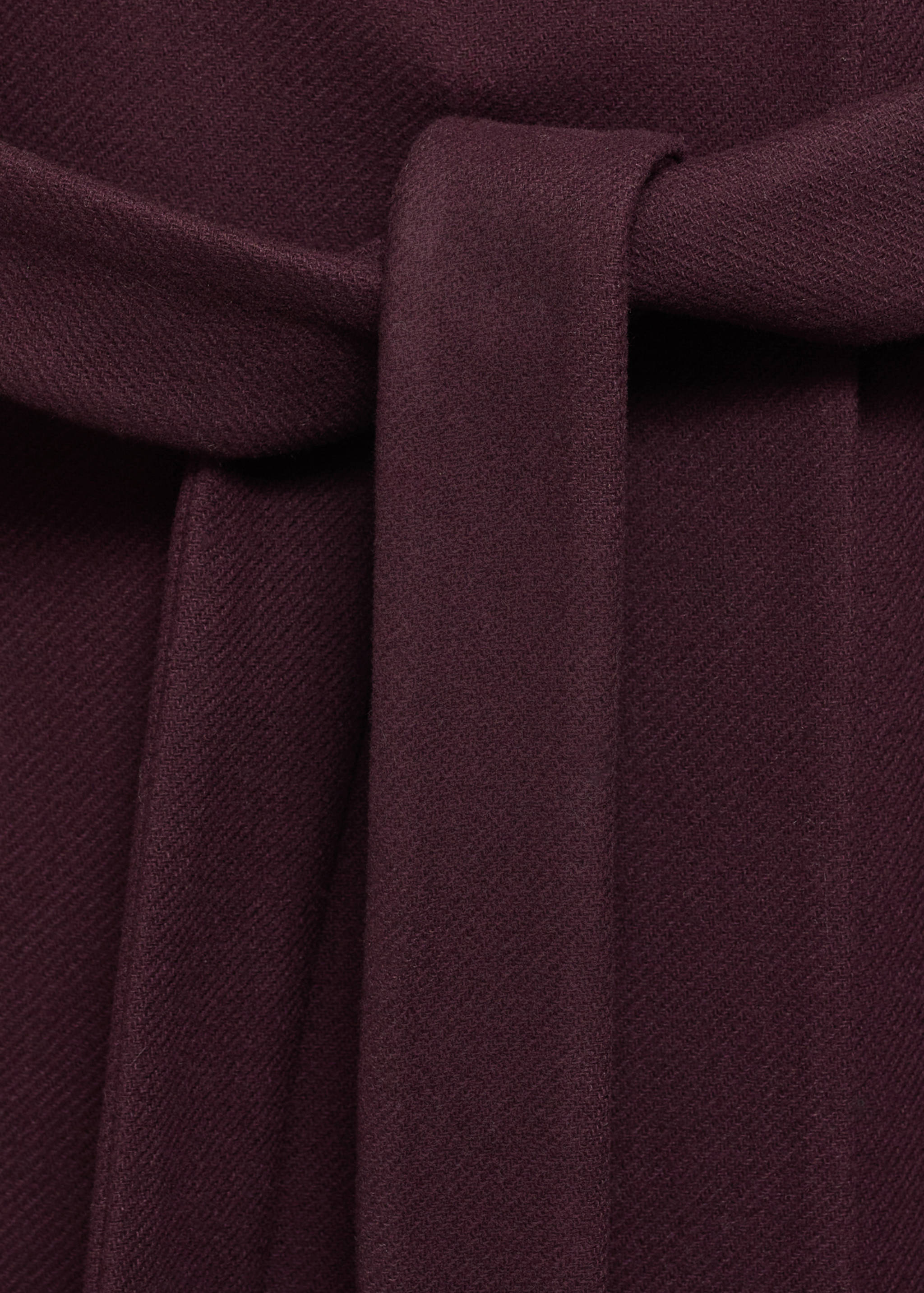 Manteco wool coat with belt - Details of the article 0
