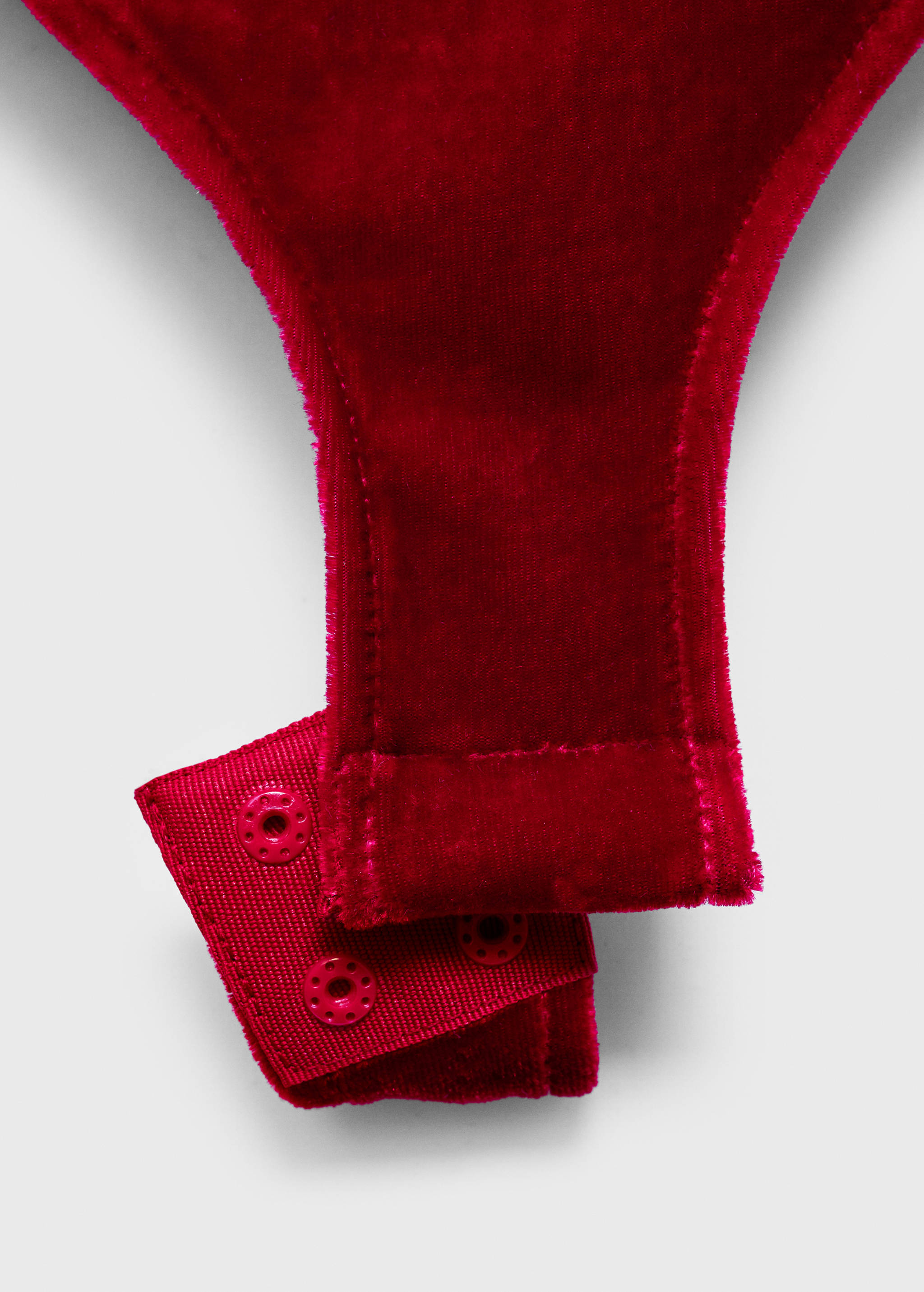 Body asymétrique velours - Détail de l'article 0