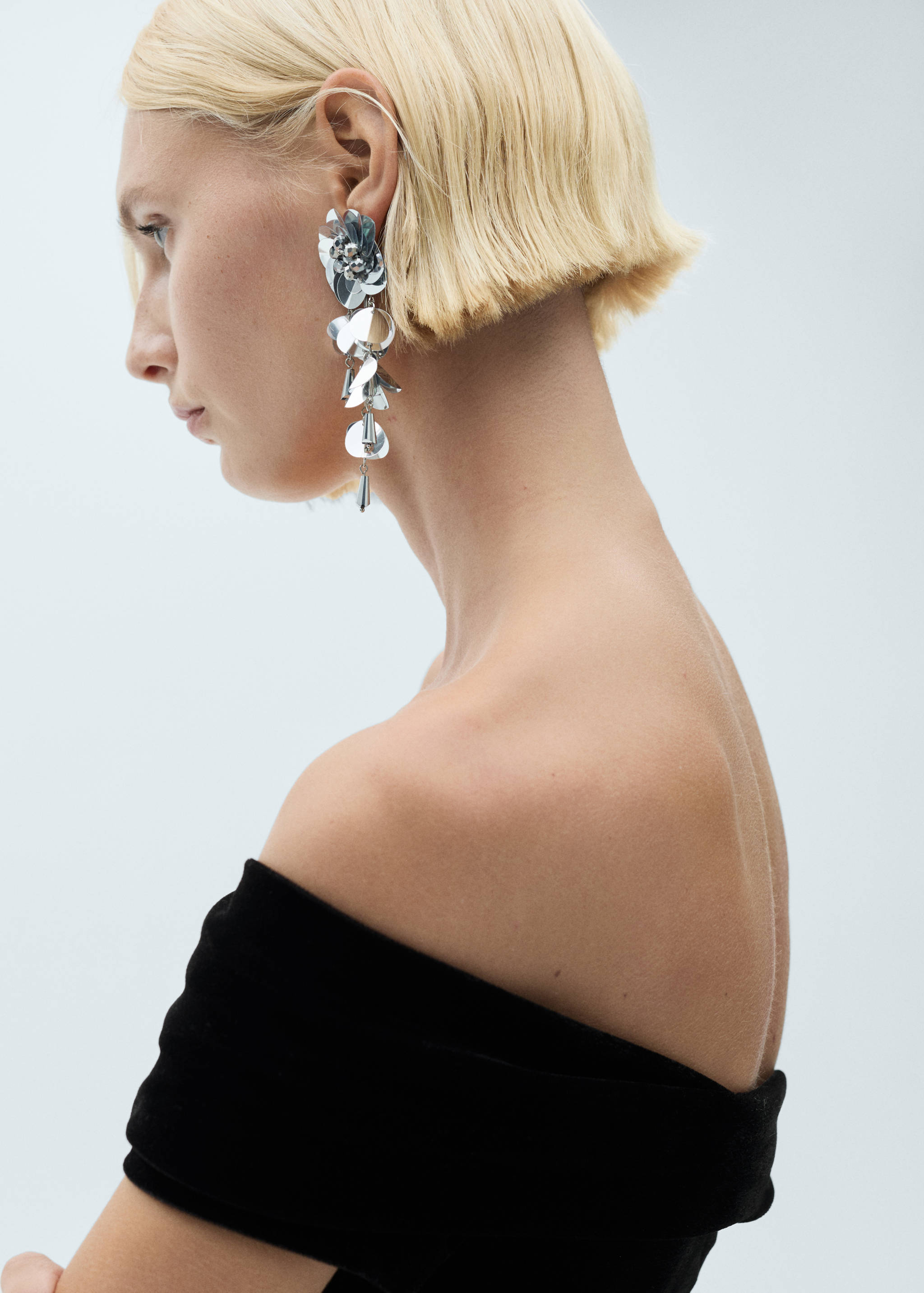 Body asymétrique velours - Détail de l'article 1