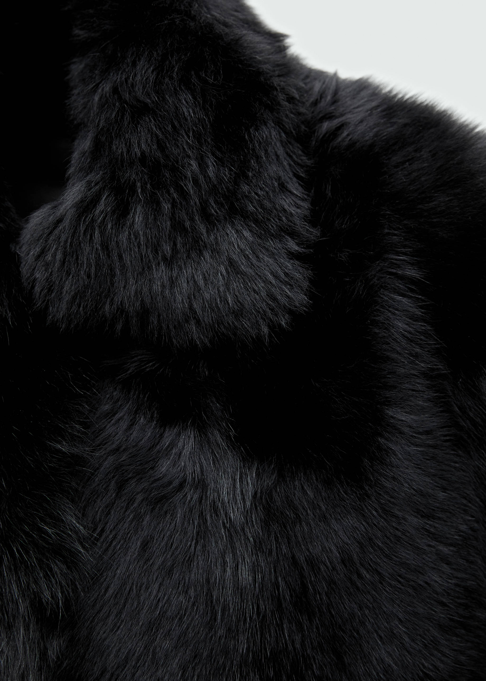 短款毛皮大衣 - null