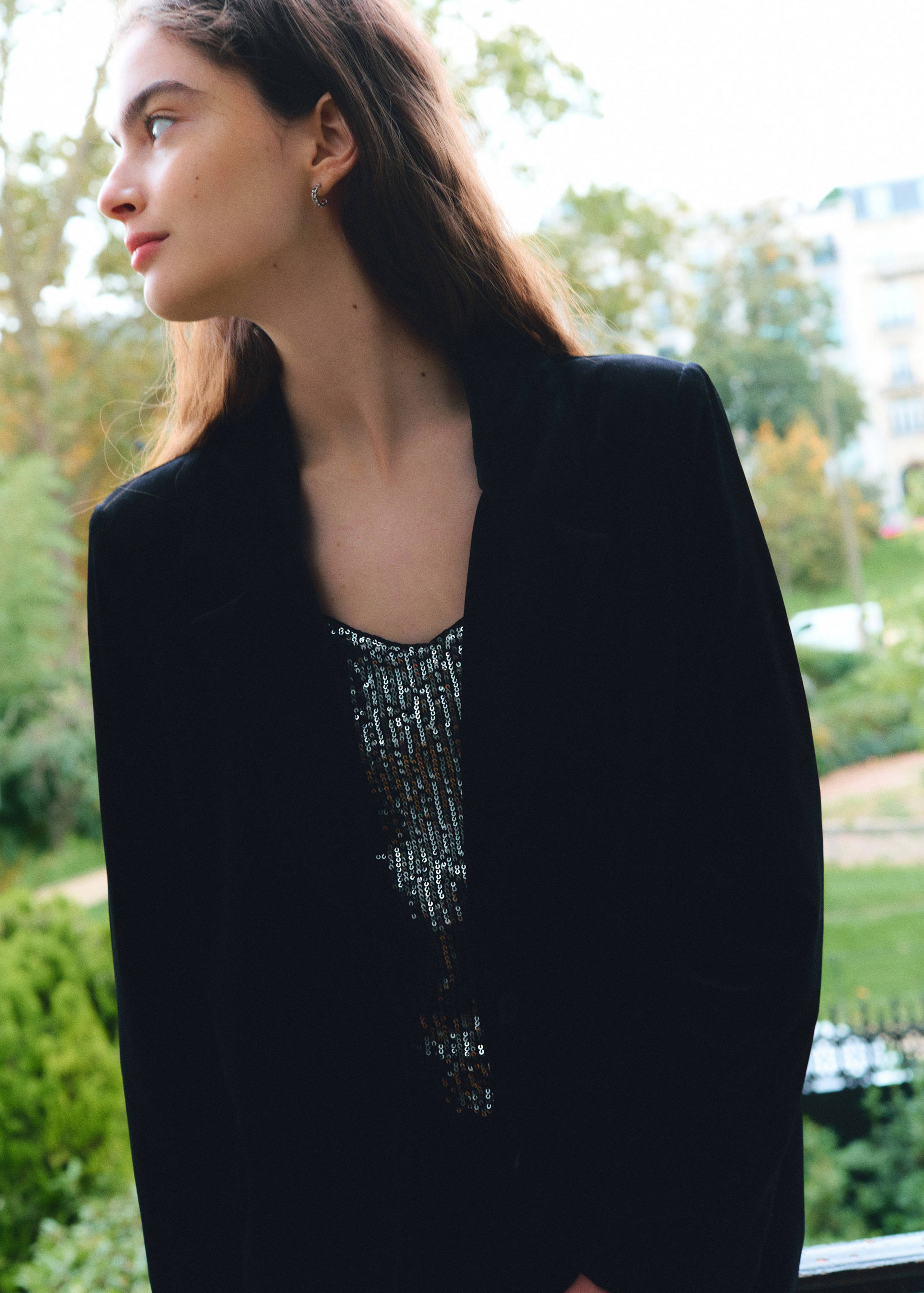 Velvet blazer - Details of the article 5