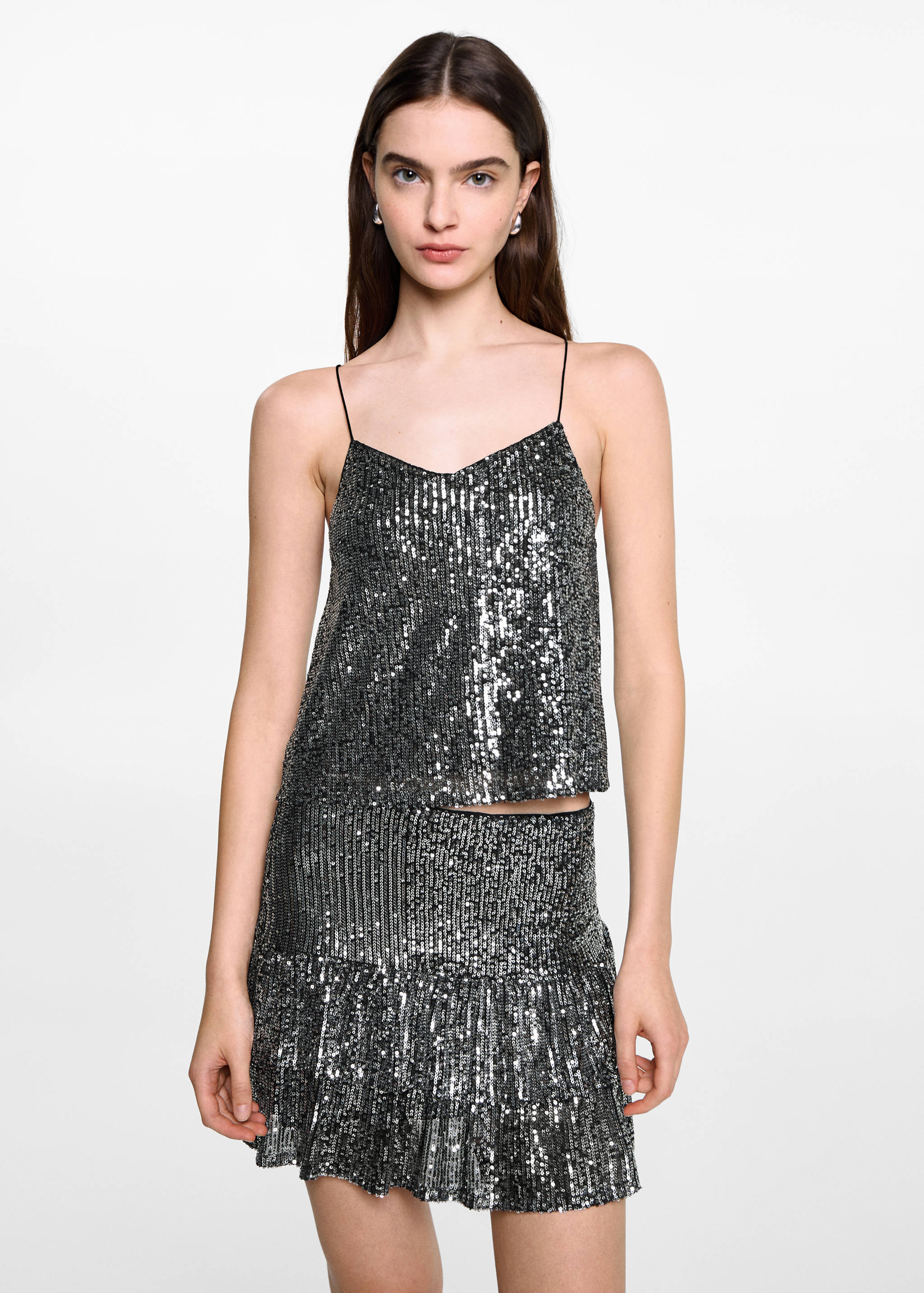 Sequined top - Medium plane