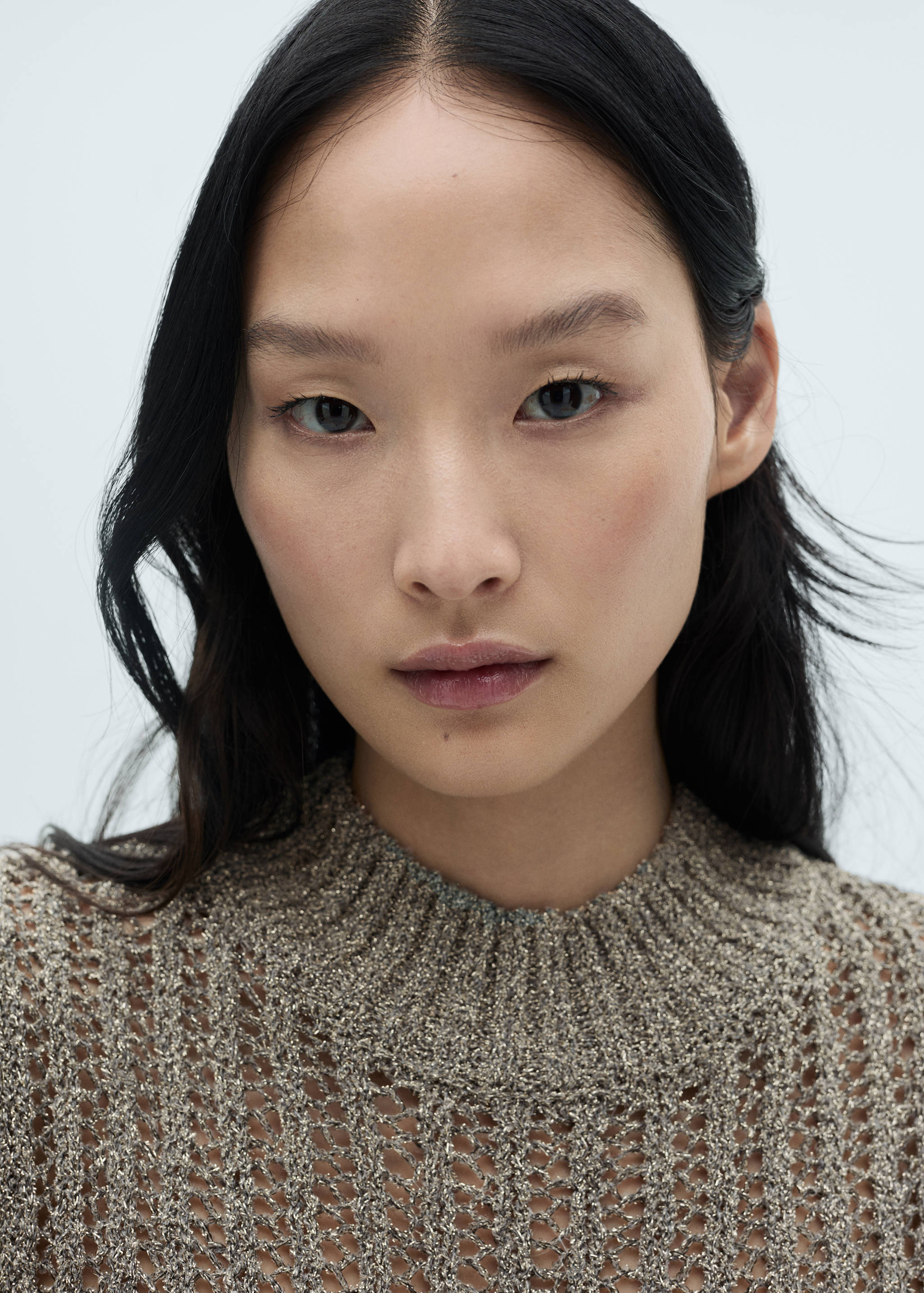 Chaleco punto calado lúrex - Detalle del artículo 1