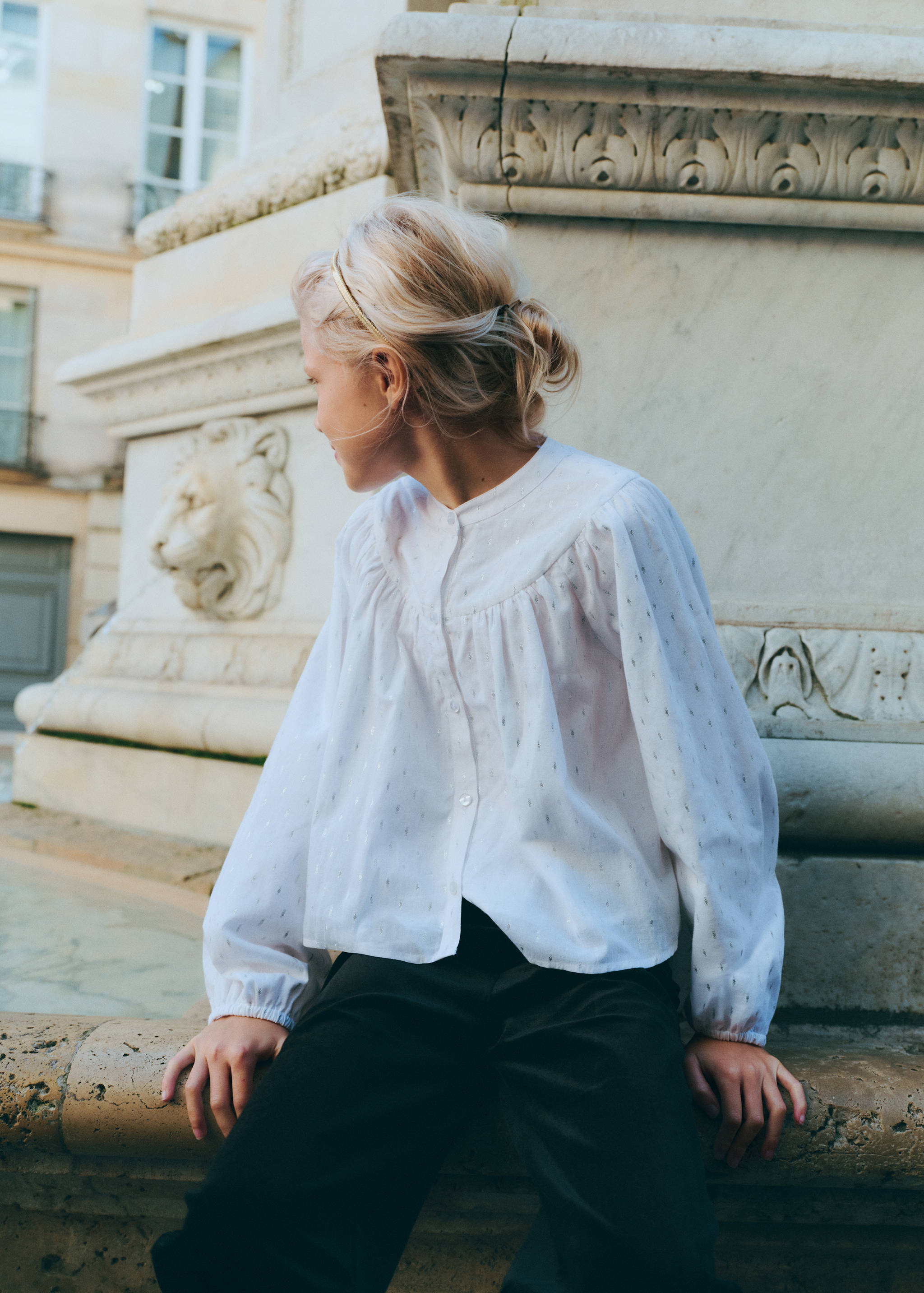 Blouse détails Lurex - Détail de l'article 5