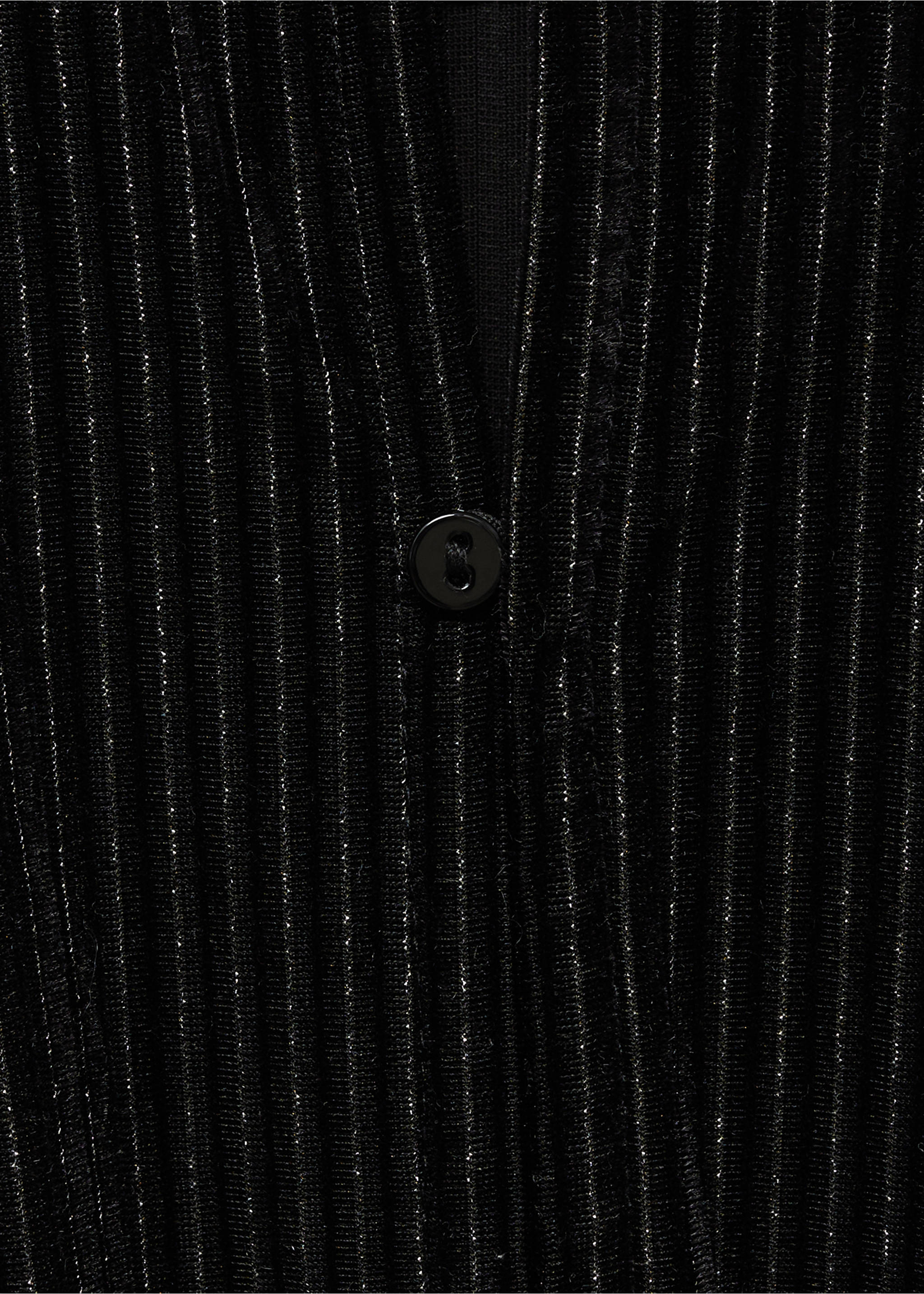 Lurex long jumpsuit - Details of the article 0, Black. Ref: 77099232-00.