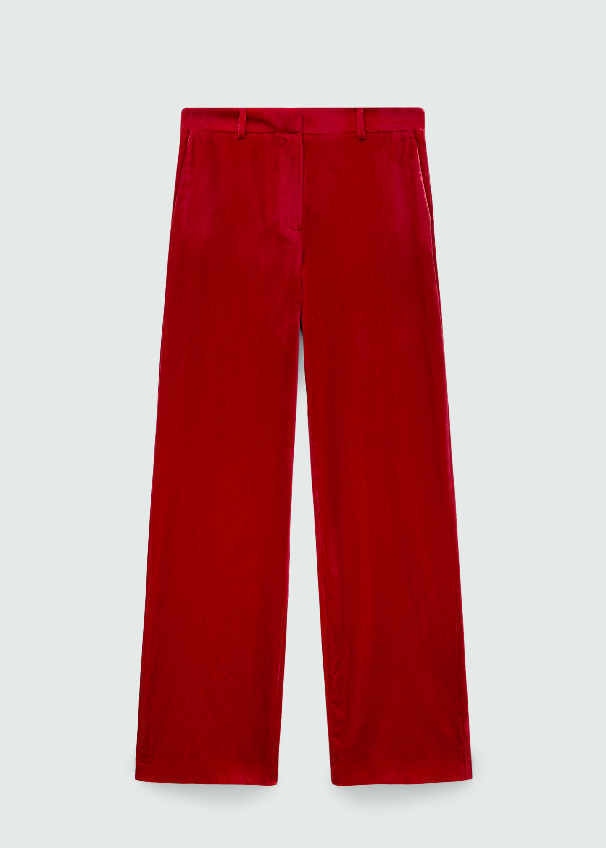 Velvet suit pants - Article without model