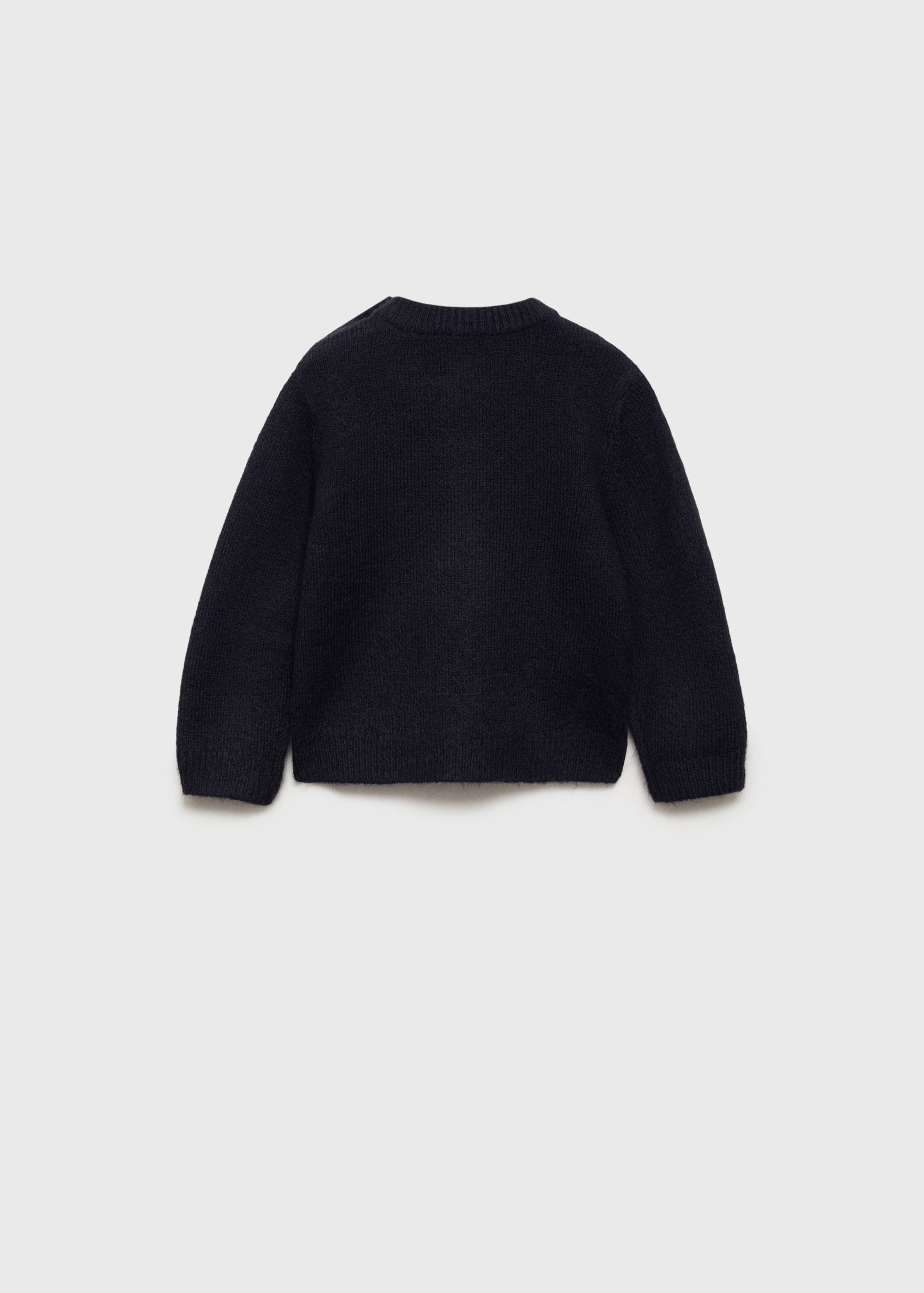 بلوفر حياكة دب صغير - الجهة الخلفية للمنتج