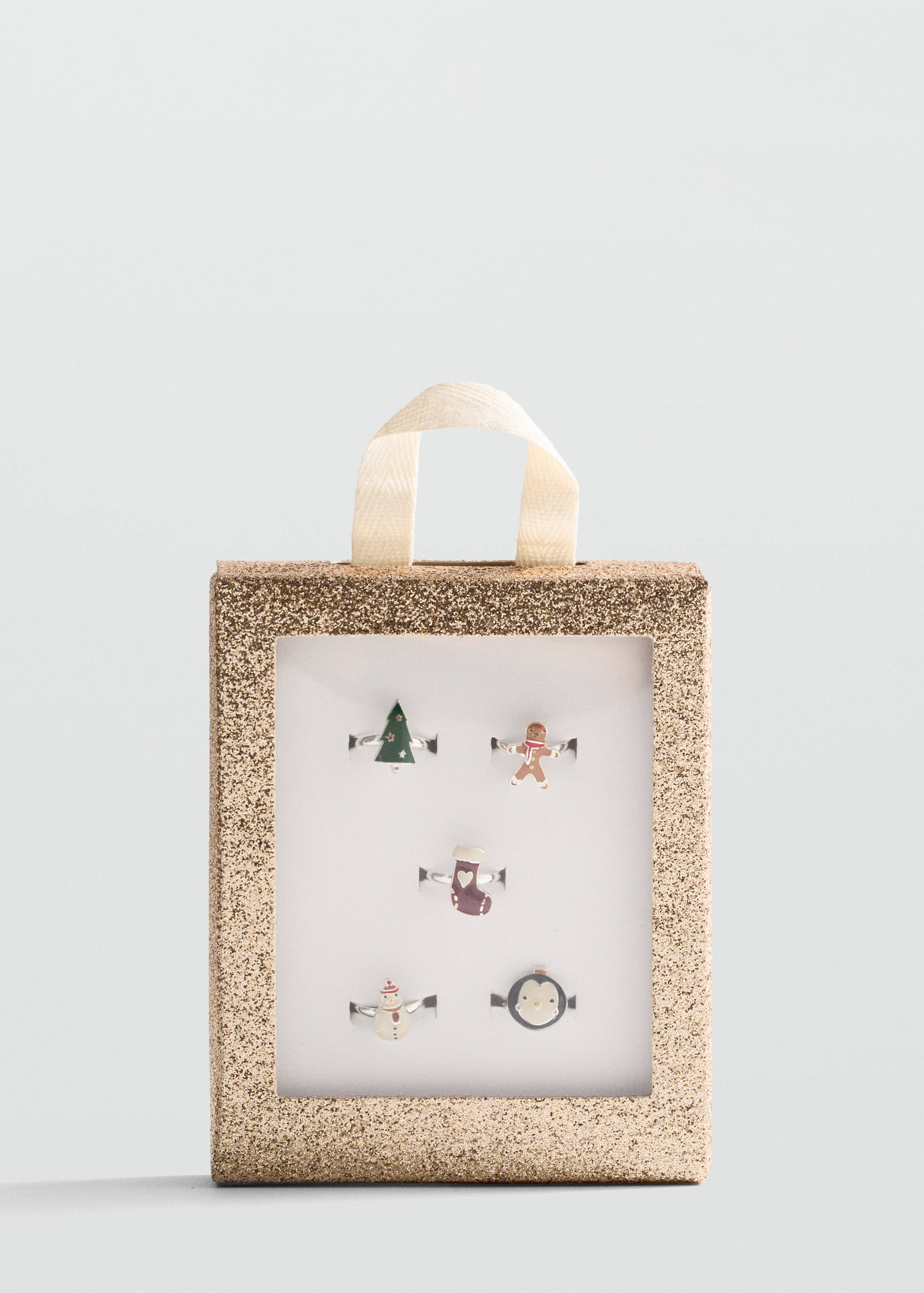 Pack of 5 Christmas rings - Article without model