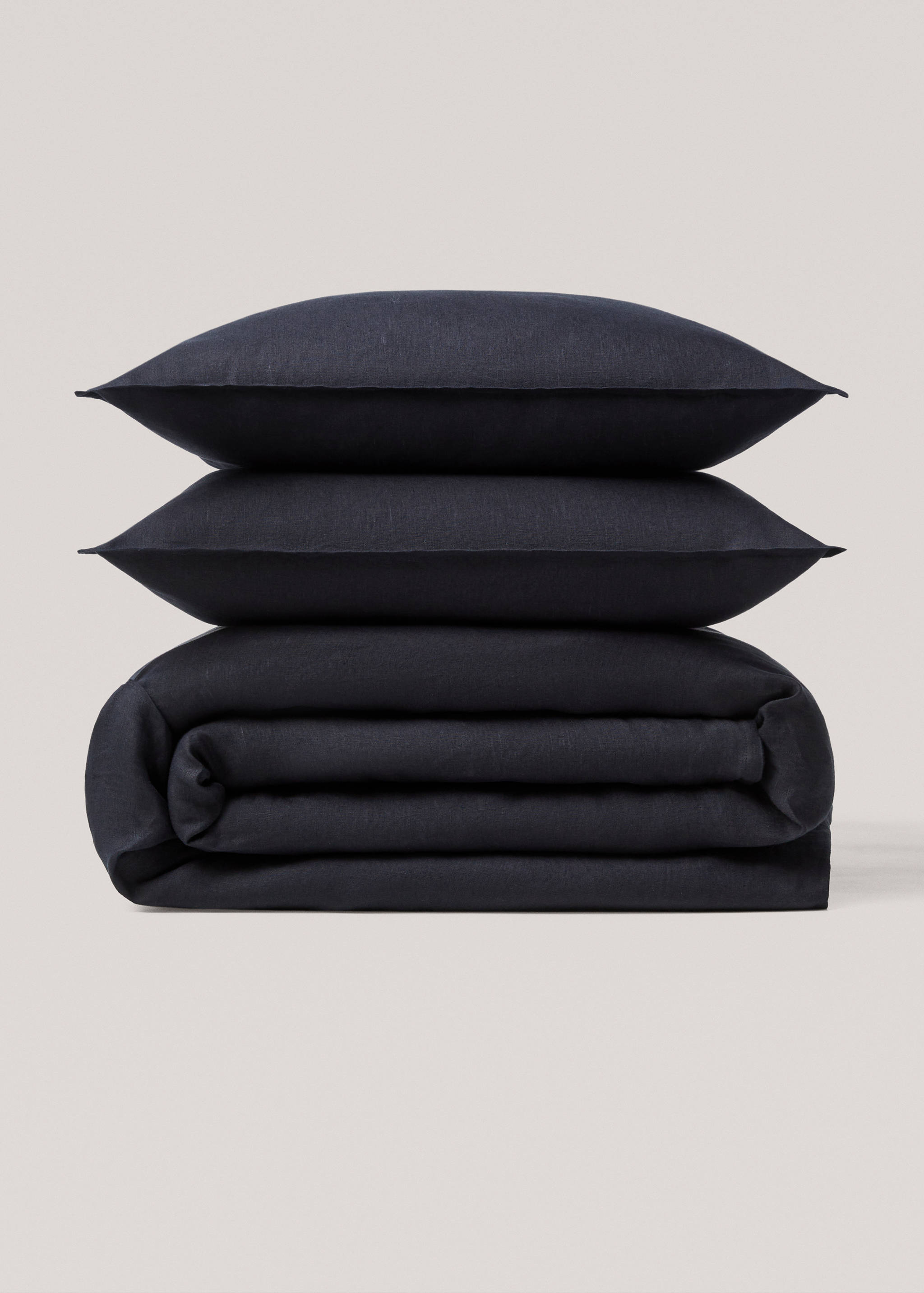 100% linen duvet cover for king bed - Article without model