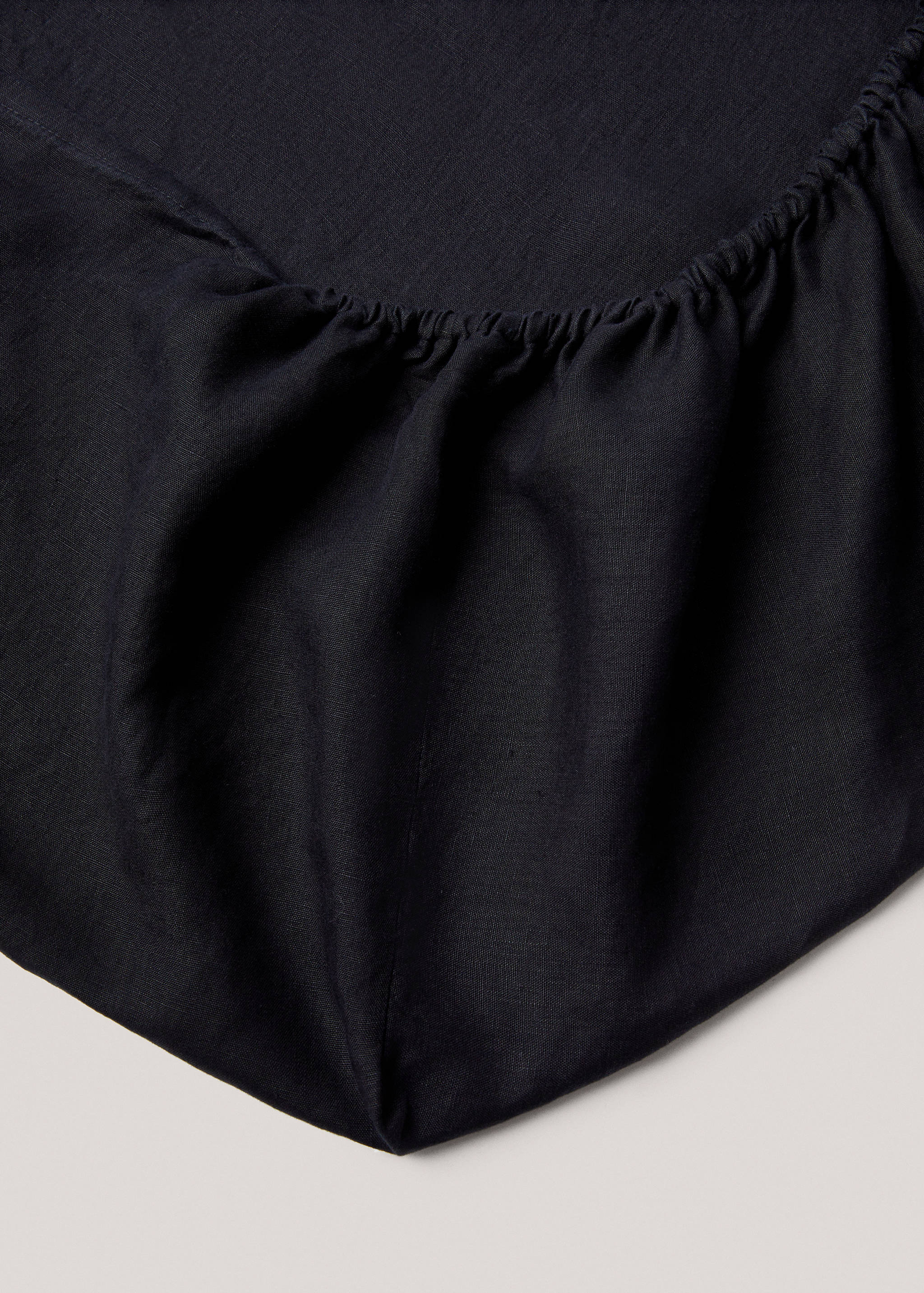 100% linen fitted sheet Queen bed - Details of the article 2