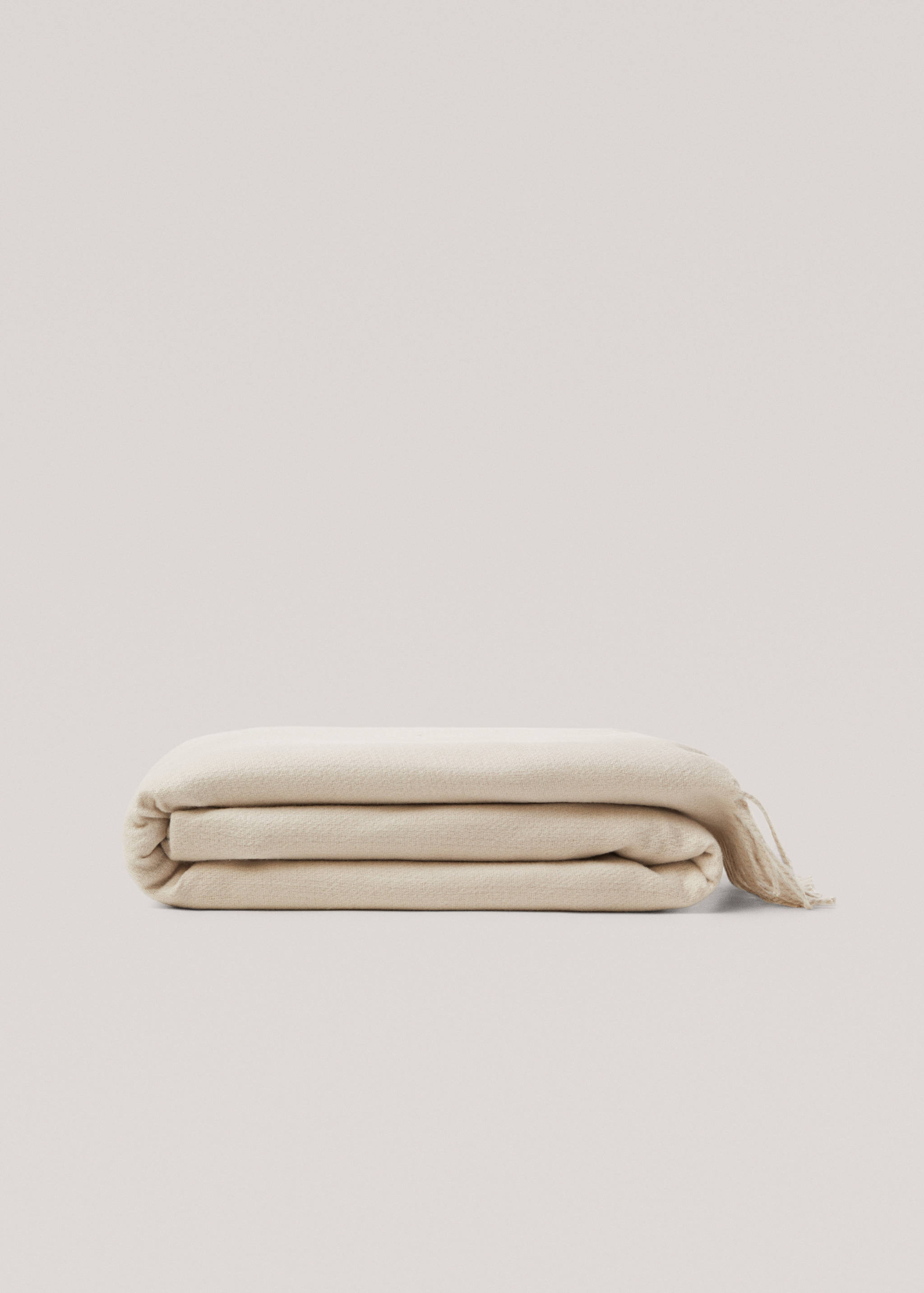 Fringed soft blanket - Article without model