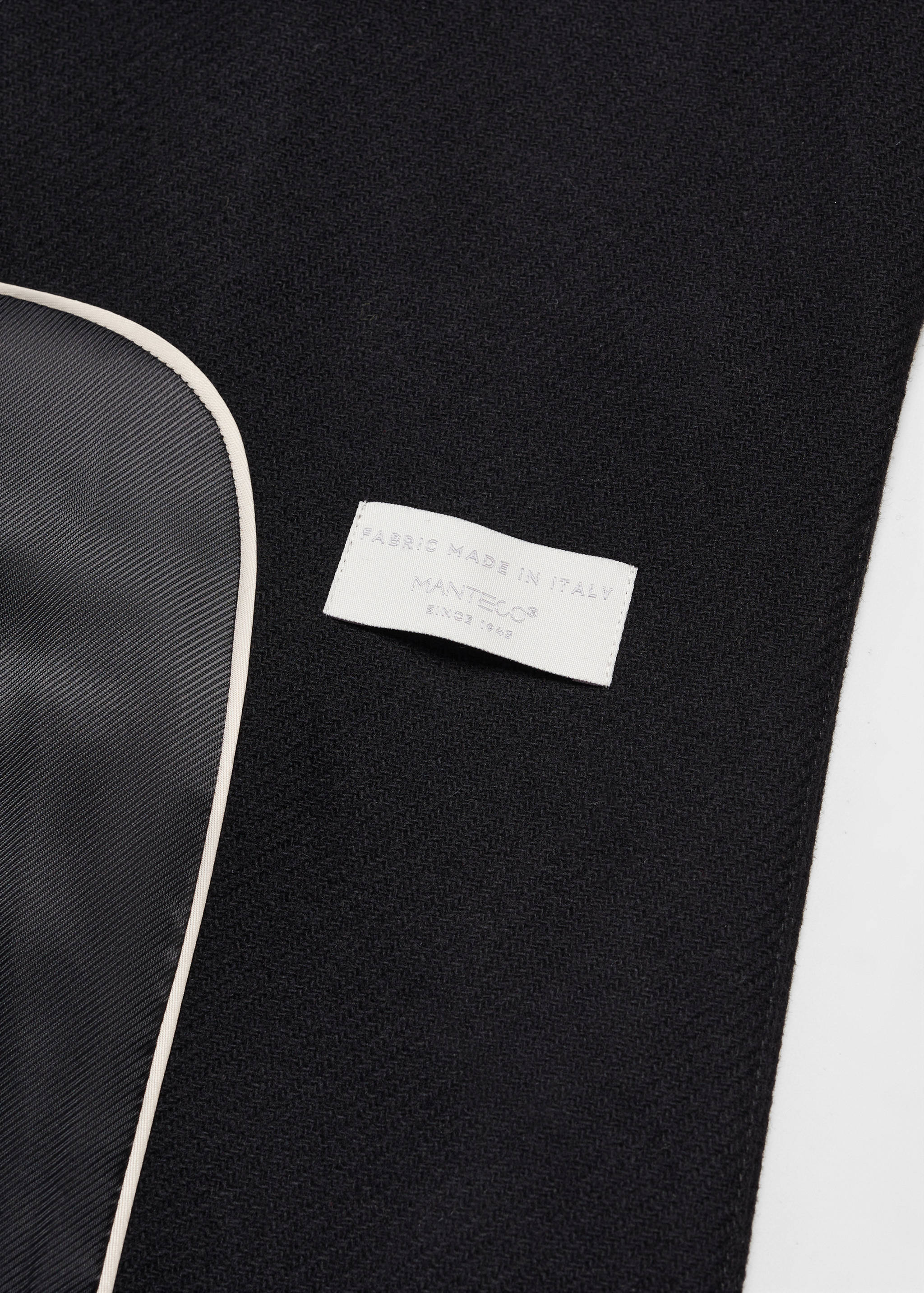 Structured wool coat - Details of the article 0