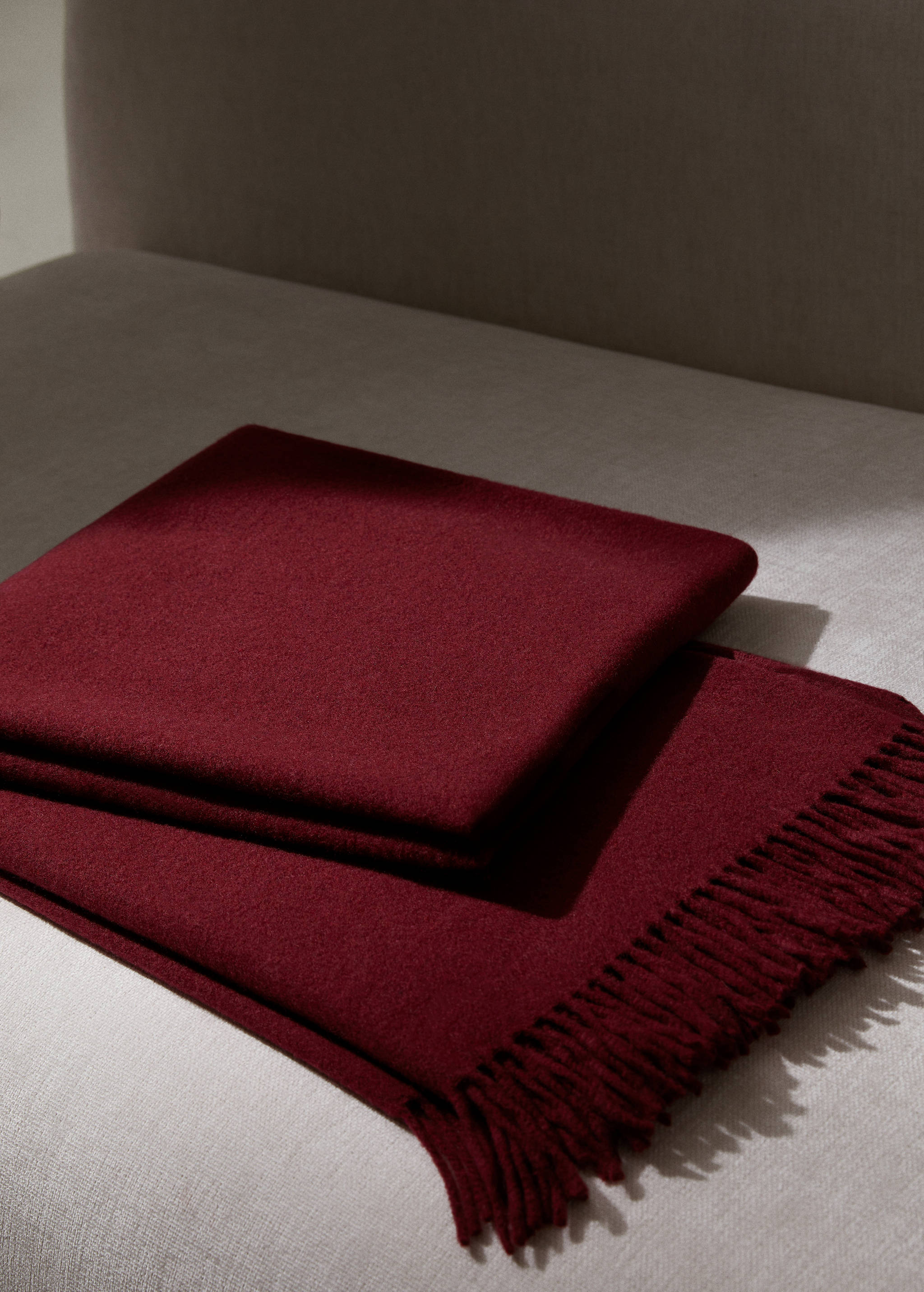 100% cashmere blanket - General plane