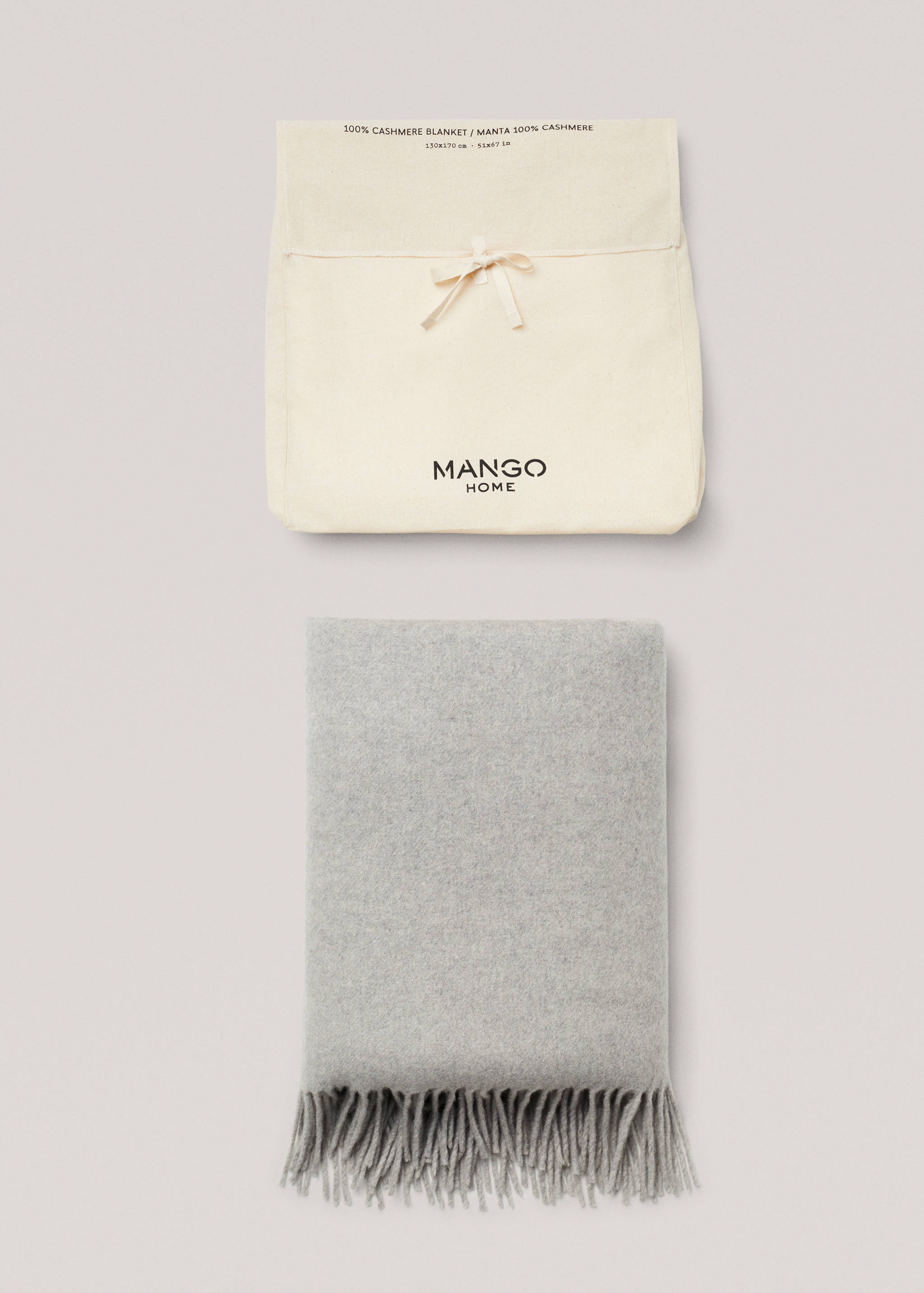 100% cashmere blanket - Details of the article 3