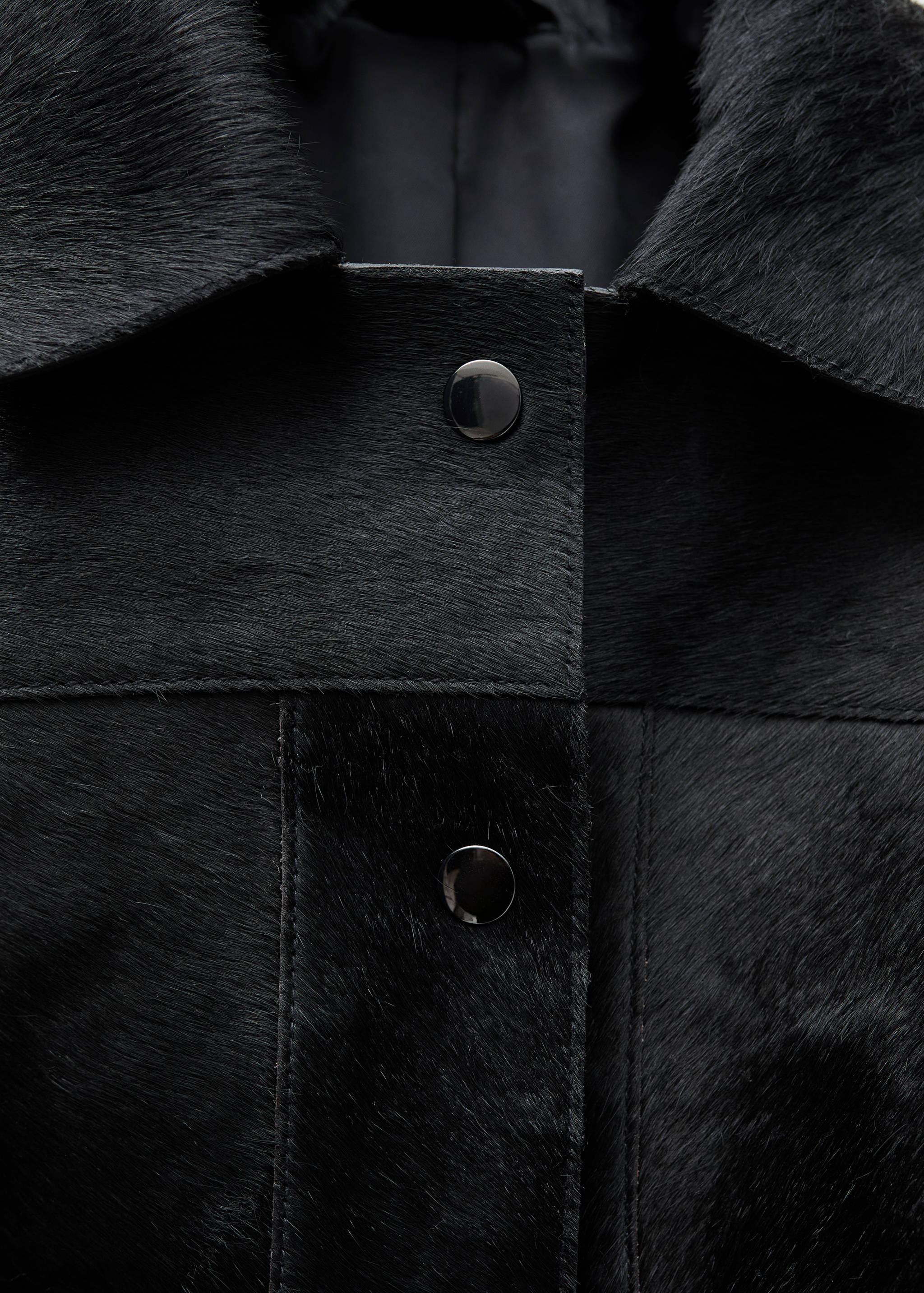 Fur leather jacket - Details of the article 8