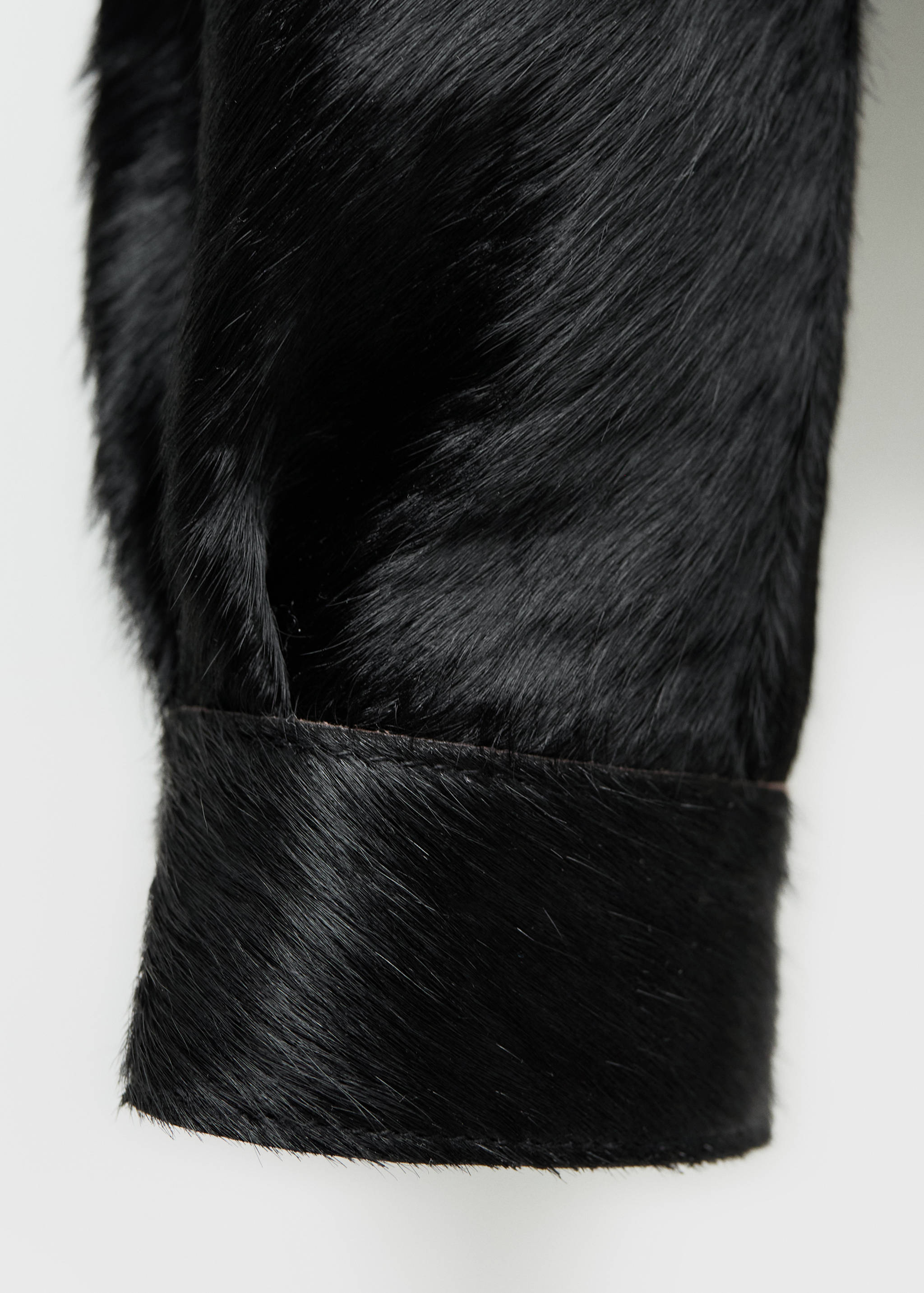 Fur leather jacket - Details of the article 0