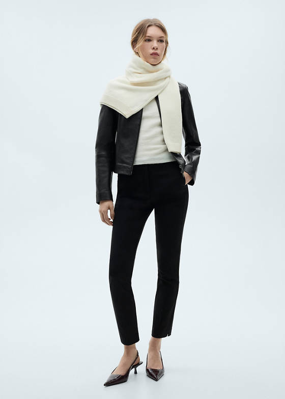 Cropped skinny pantolon