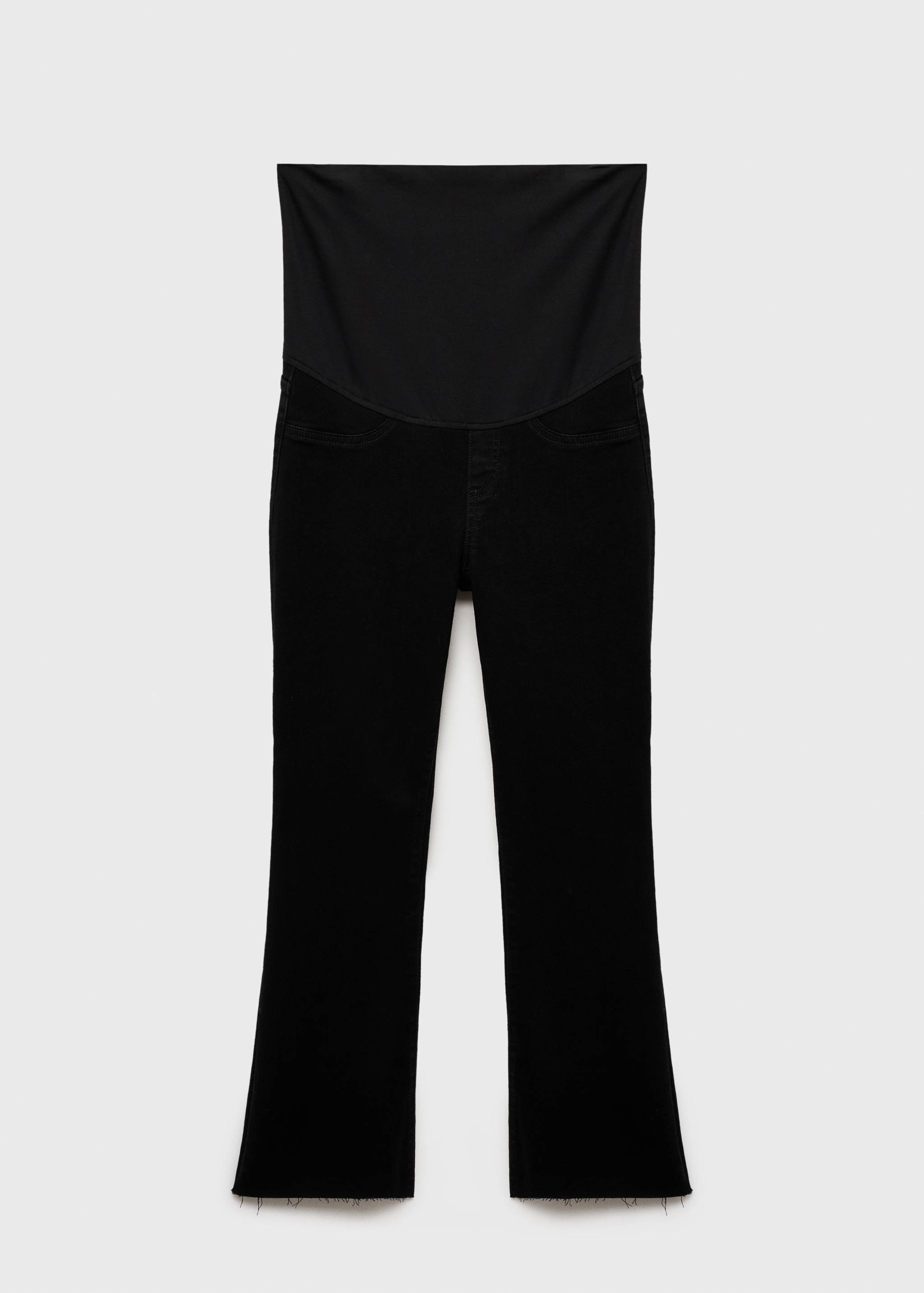 Utsvängda mammajeans crop - Artikel utan modell