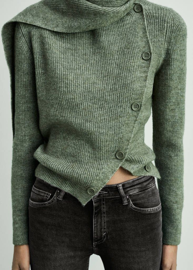 Mid-rise skinny jeans — Open Grey