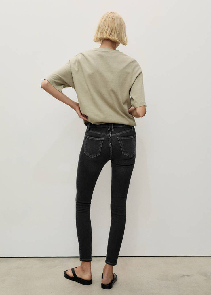Mid-rise skinny jeans — Open Grey