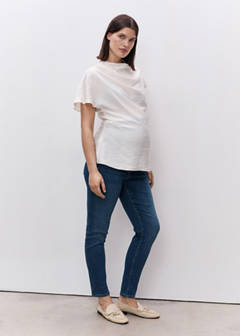Maternity skinny jeans — Dark Blue 2