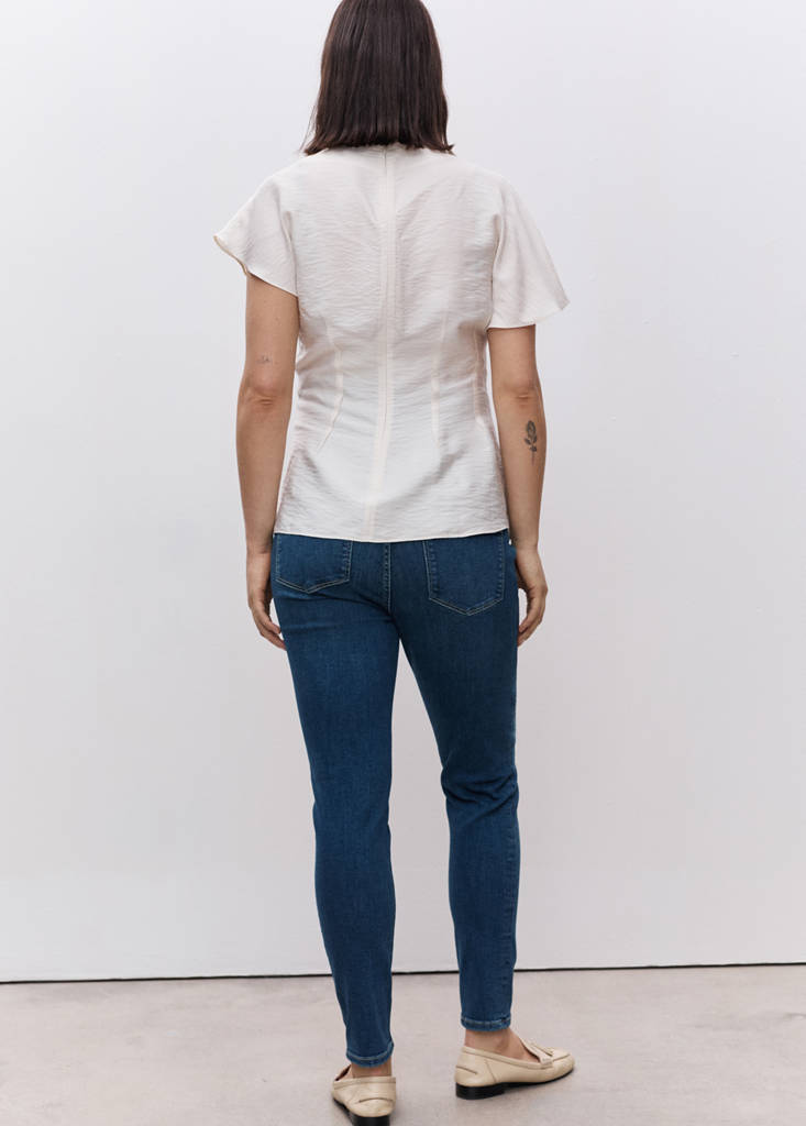 Maternity skinny jeans — Dark Blue
