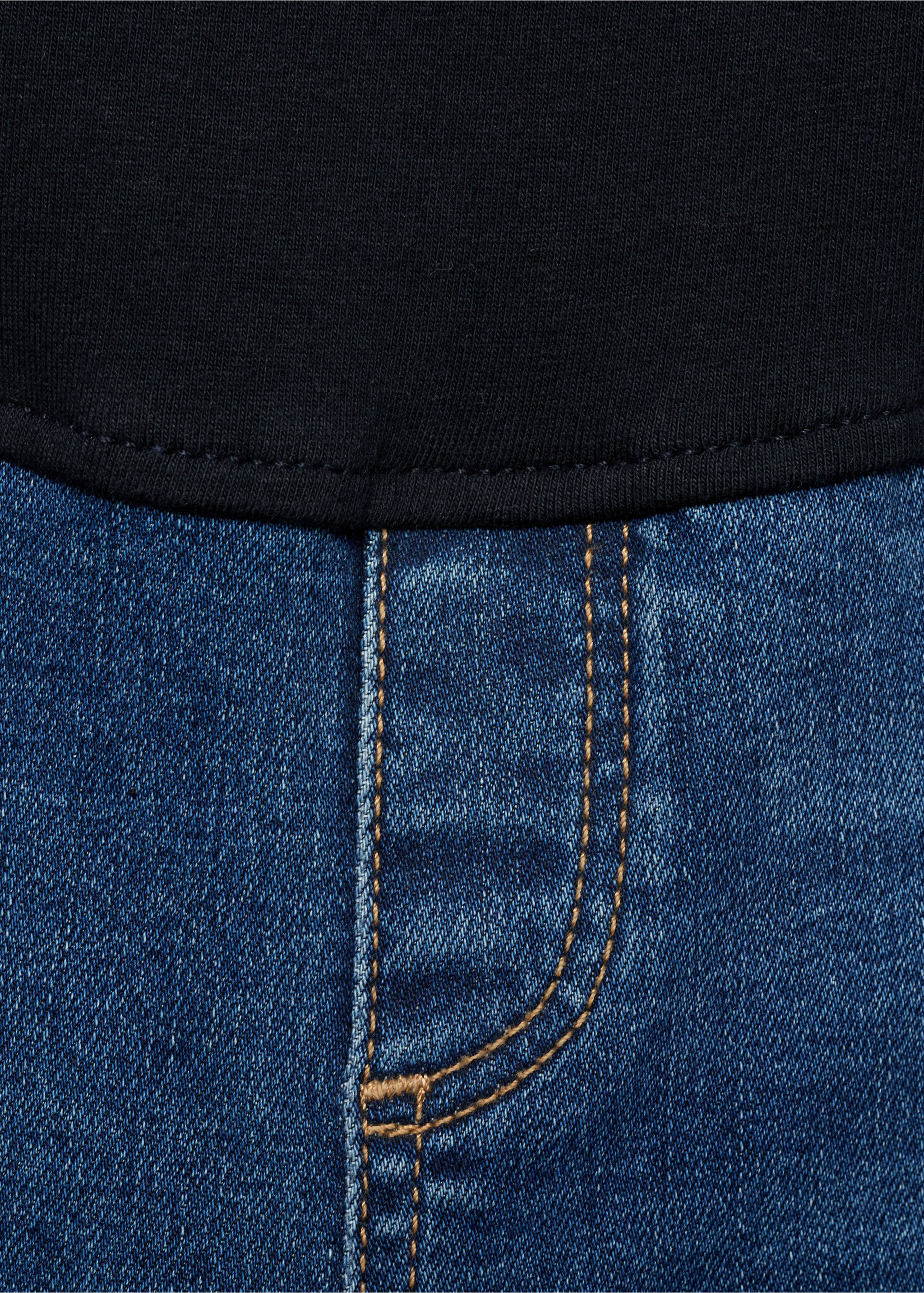 Jeans skinny premamá - Detalle del artículo 8, Azul oscuro. Ref: 87000252-00.