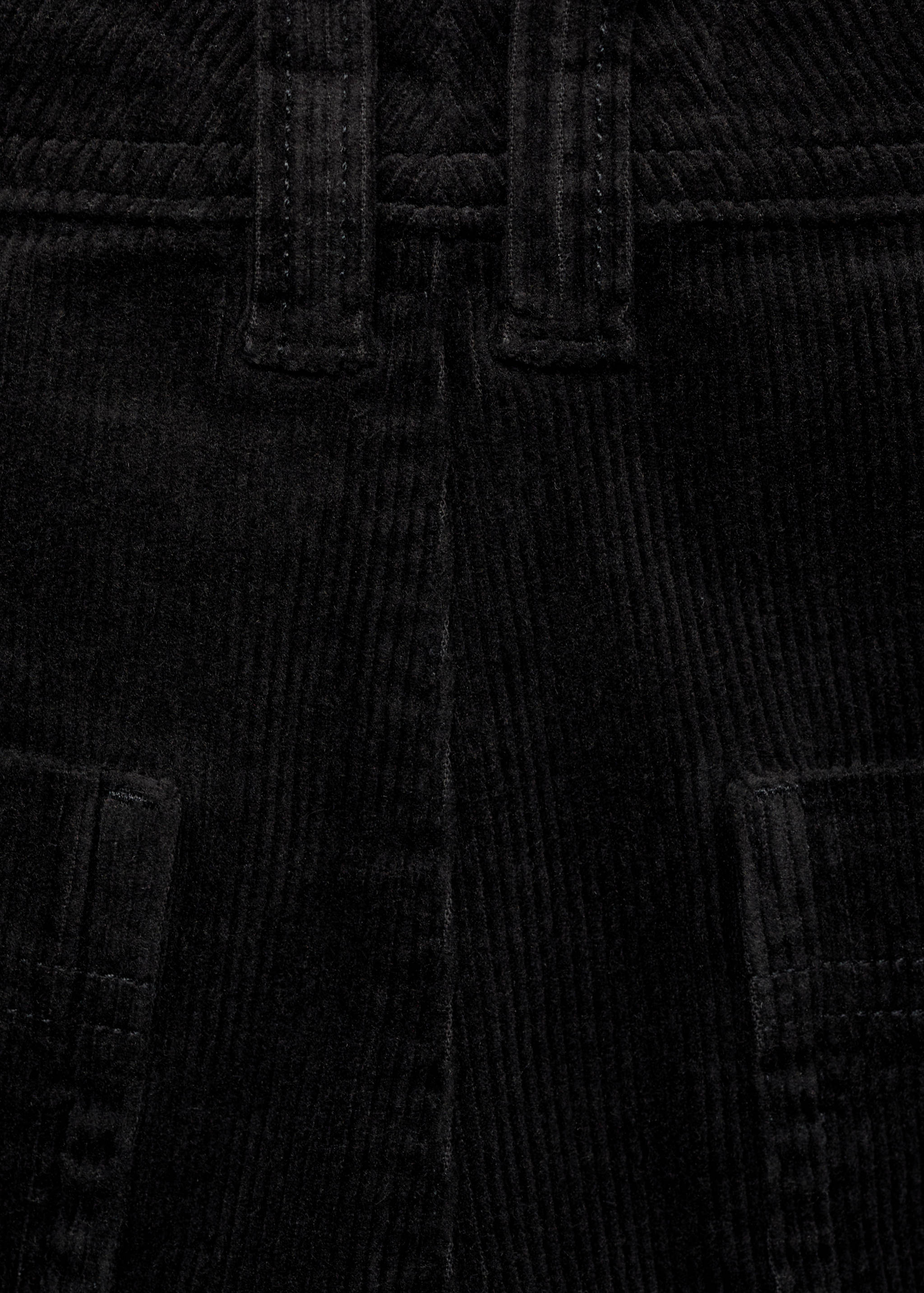 Pantalon Catherin style jupe-culotte velours côtelé - Détail de l'article 0