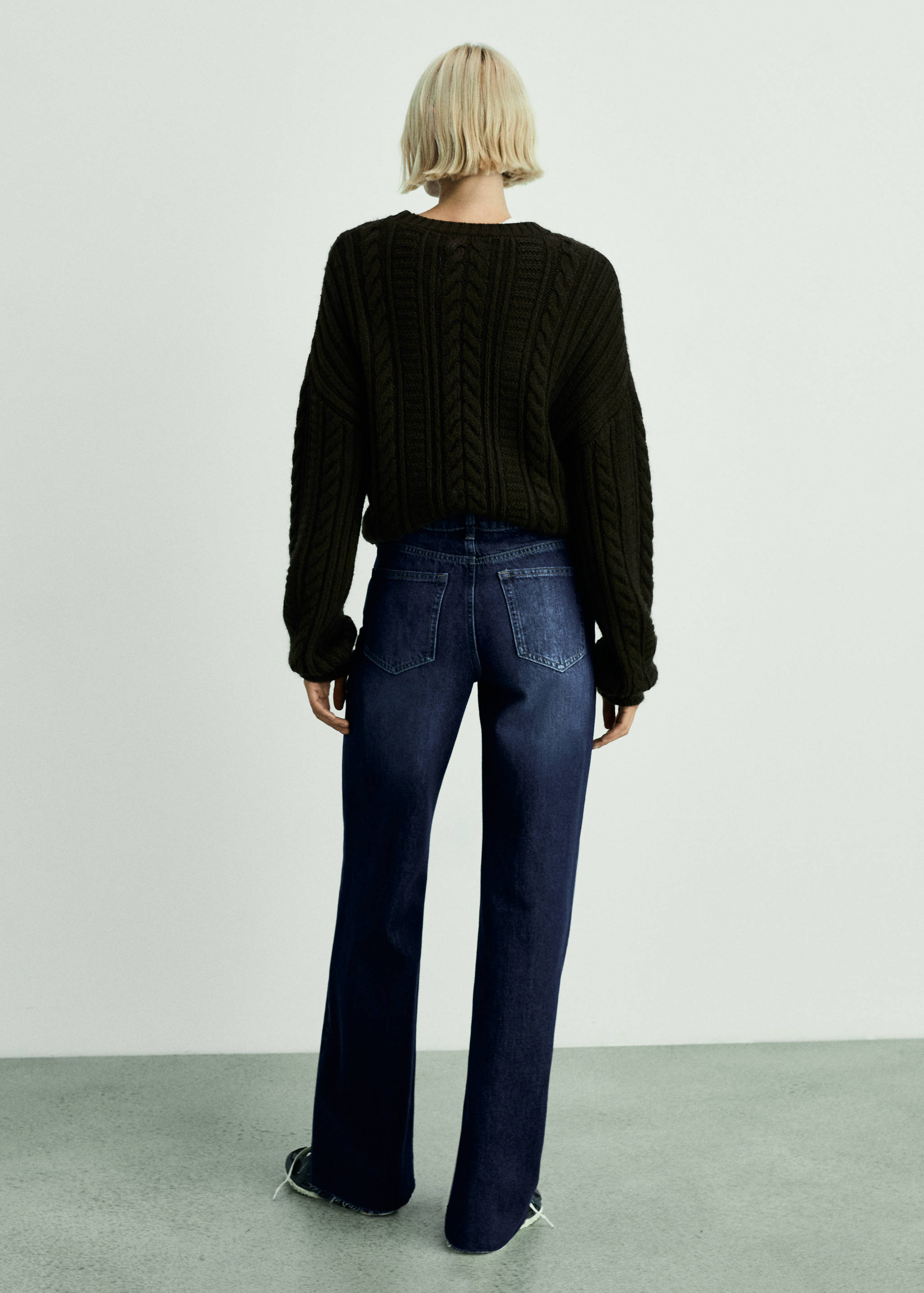 Danila high-waisted wide leg jeans - Reverse of the article