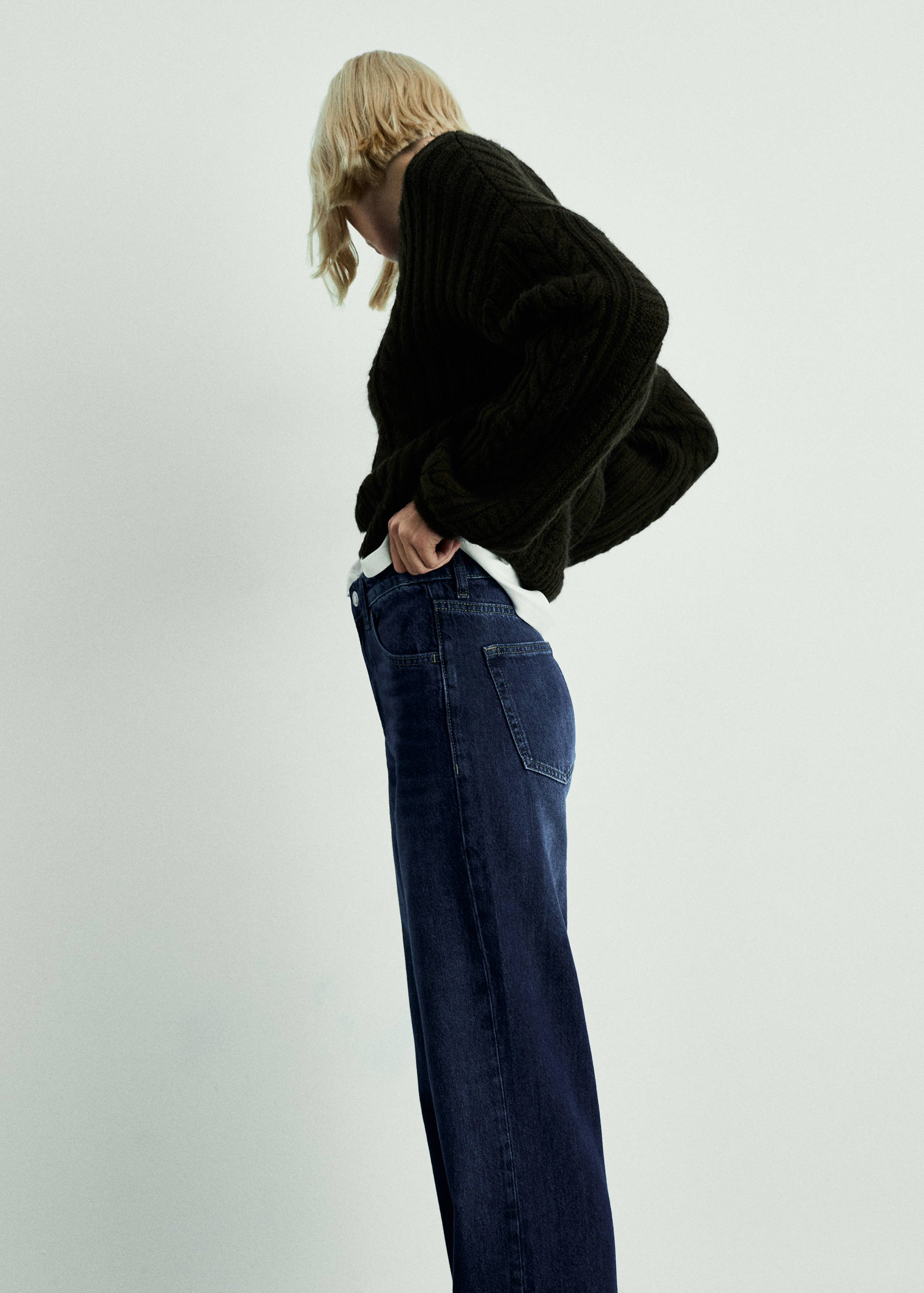 Danila high-waisted wide leg jeans - Details of the article 1