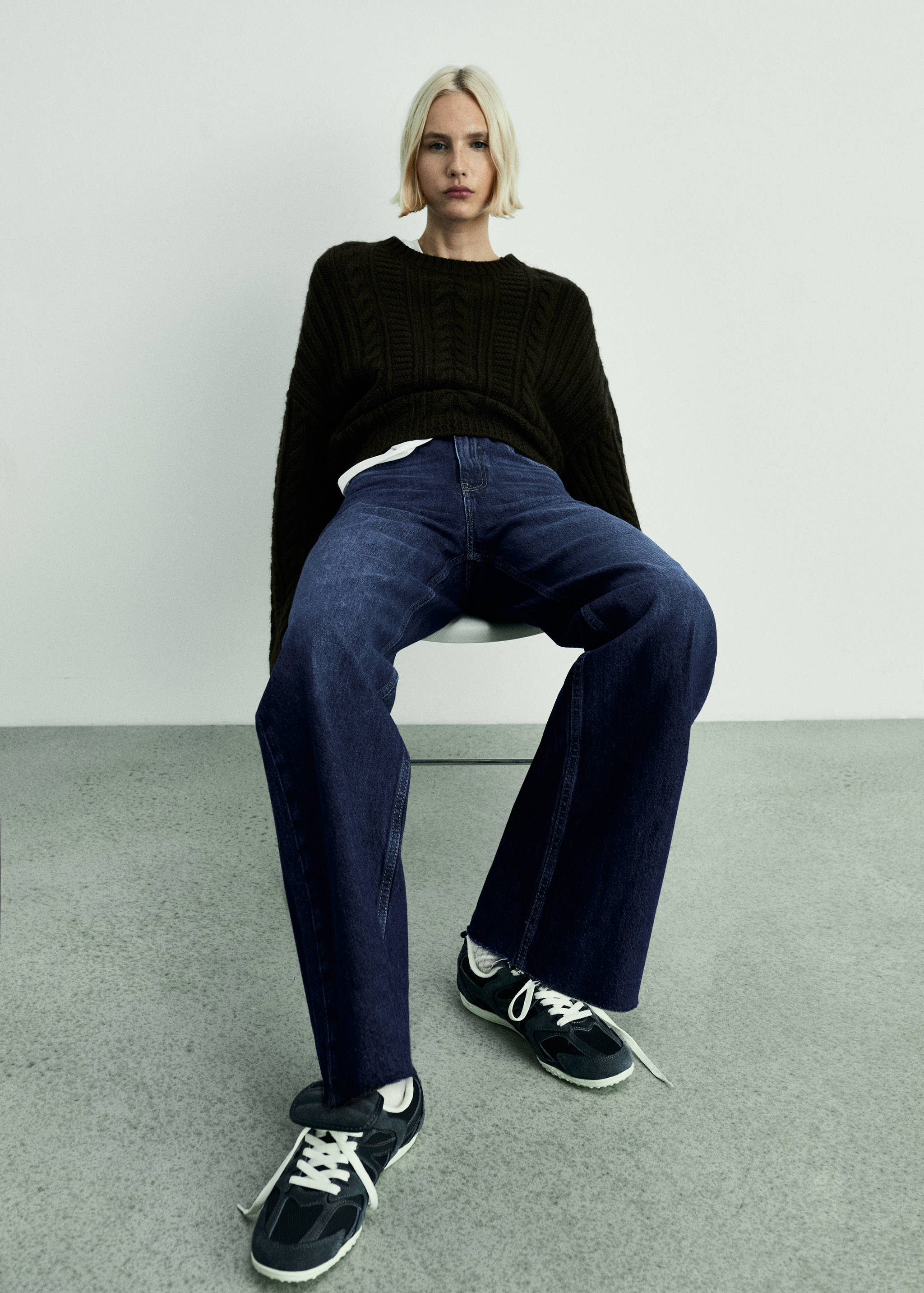 Danila high-waisted wide leg jeans - Details of the article 2