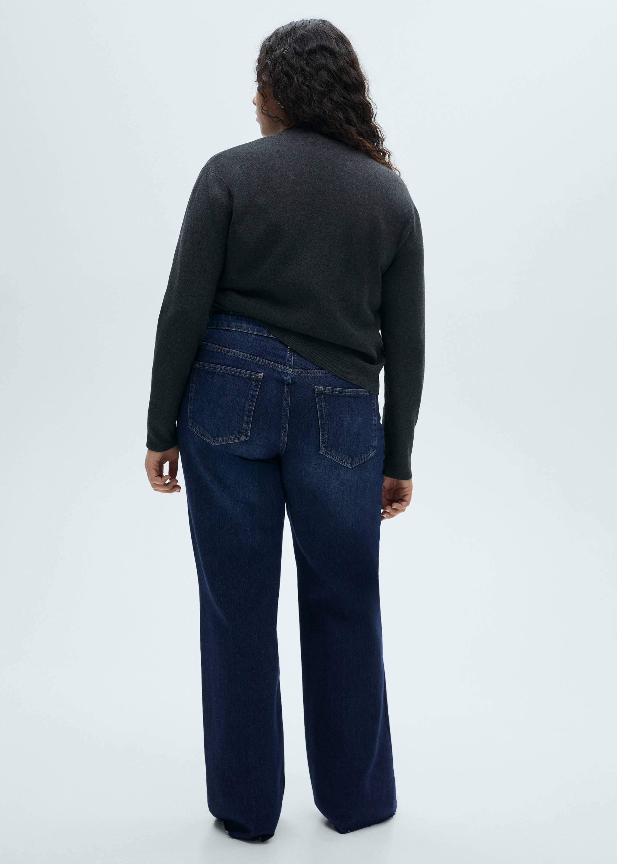 Danila high-waisted wide leg jeans - Details of the article 4