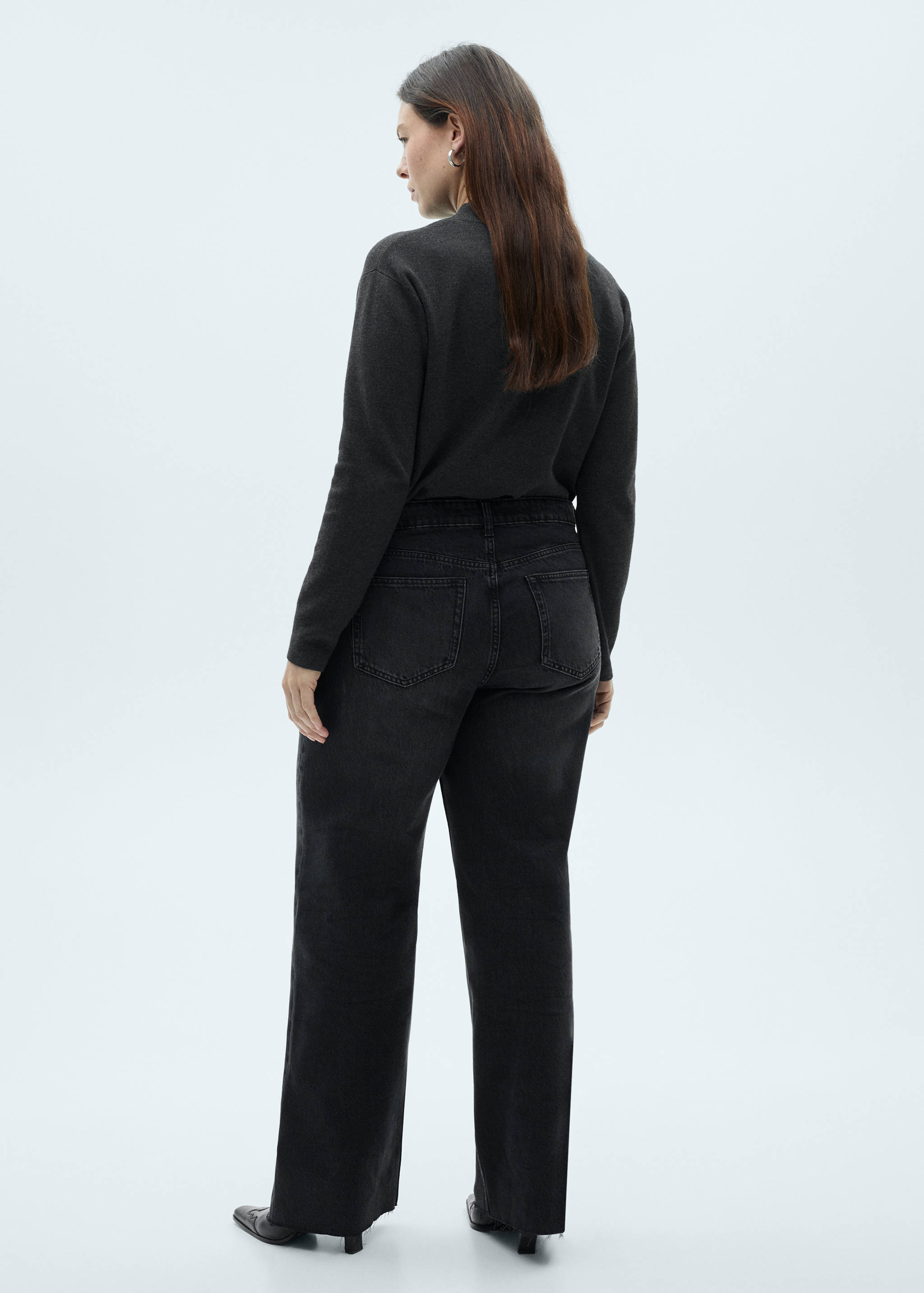 Danila high-waisted wide leg jeans - Details of the article 4