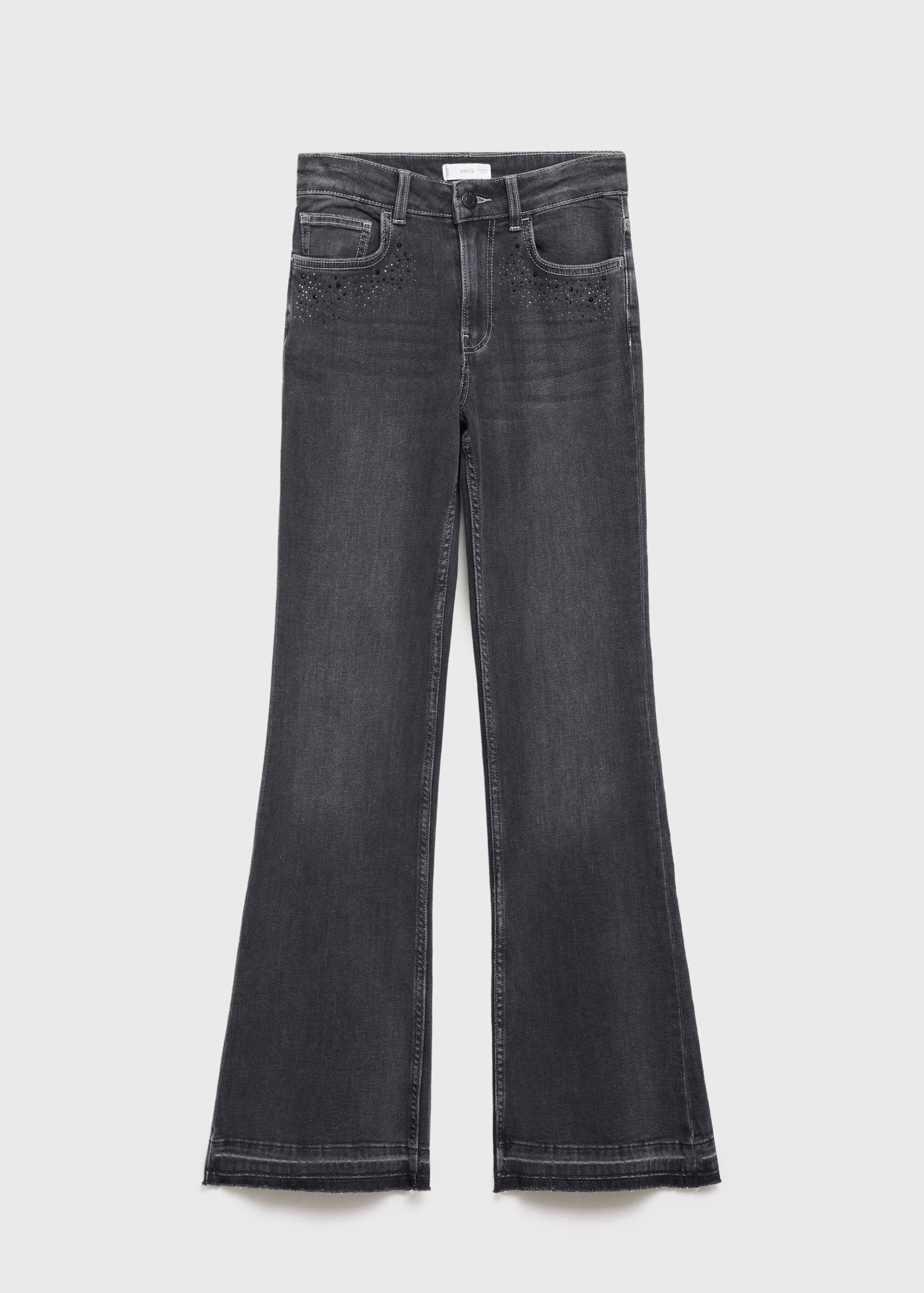 Rhinestone flare jeans - Article without model