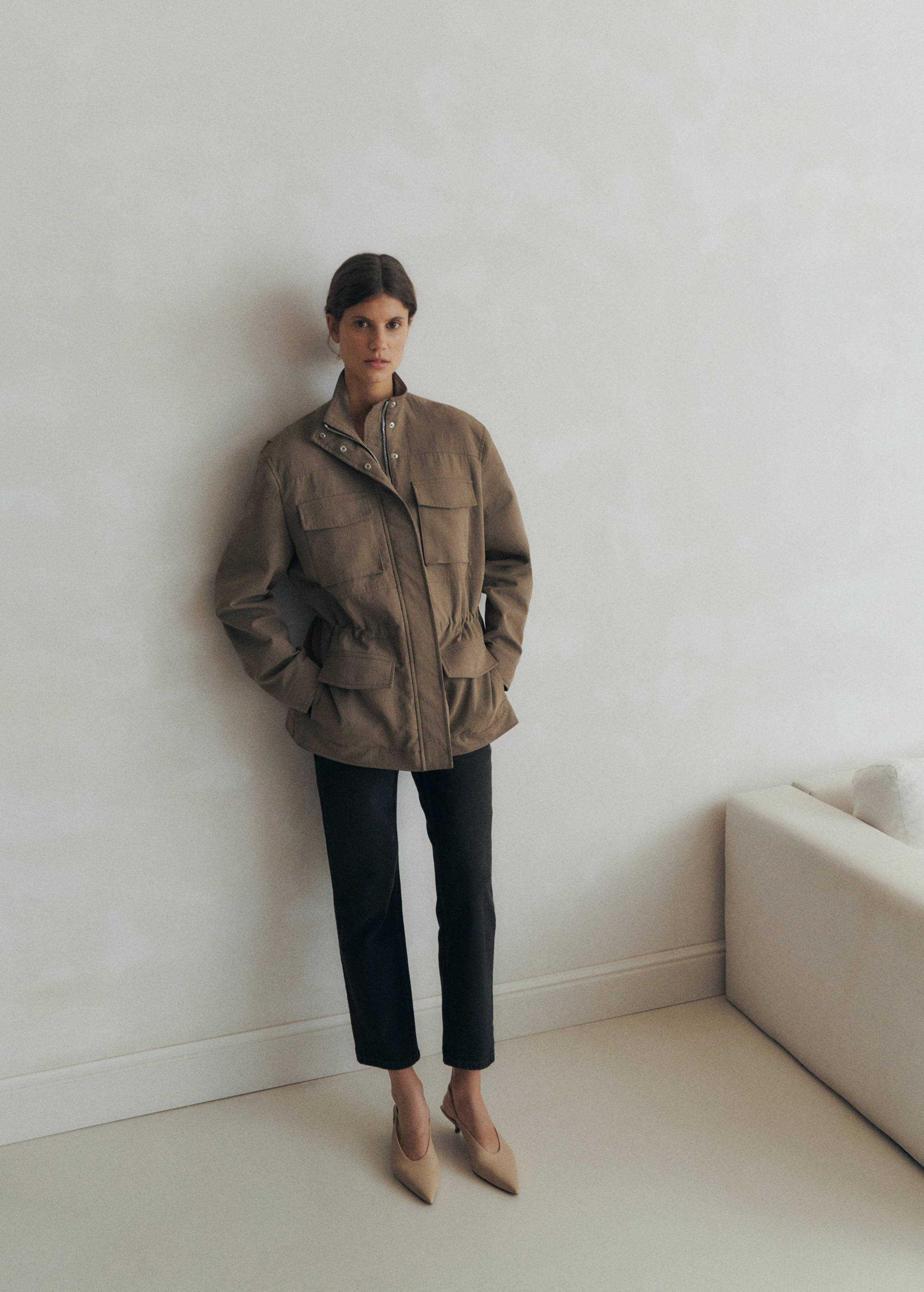 Maternity Straight Jeans - Details of the article 6