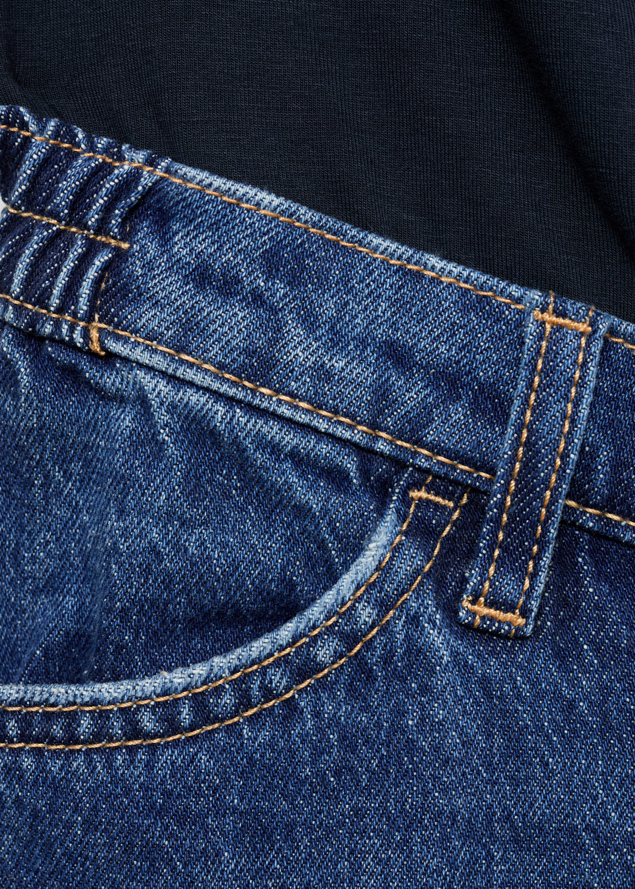 Maternity wide leg jeans - Details of the article 8