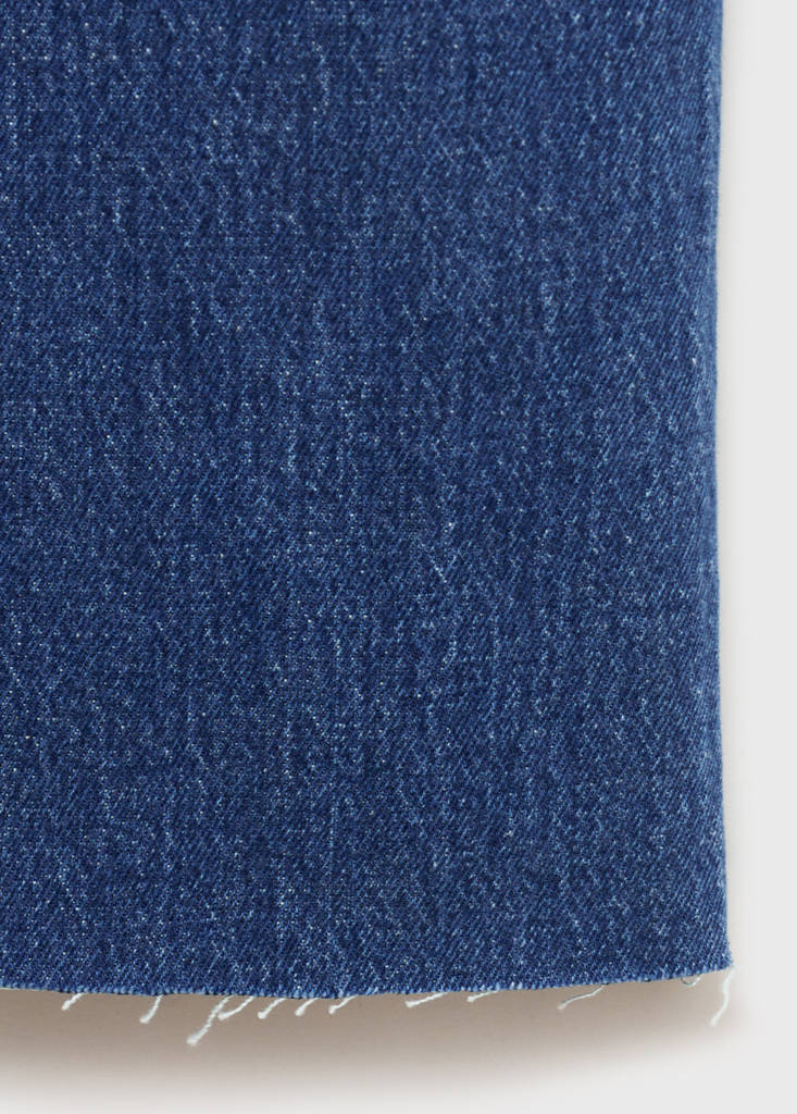 Maternity wide leg jeans — Medium Blue
