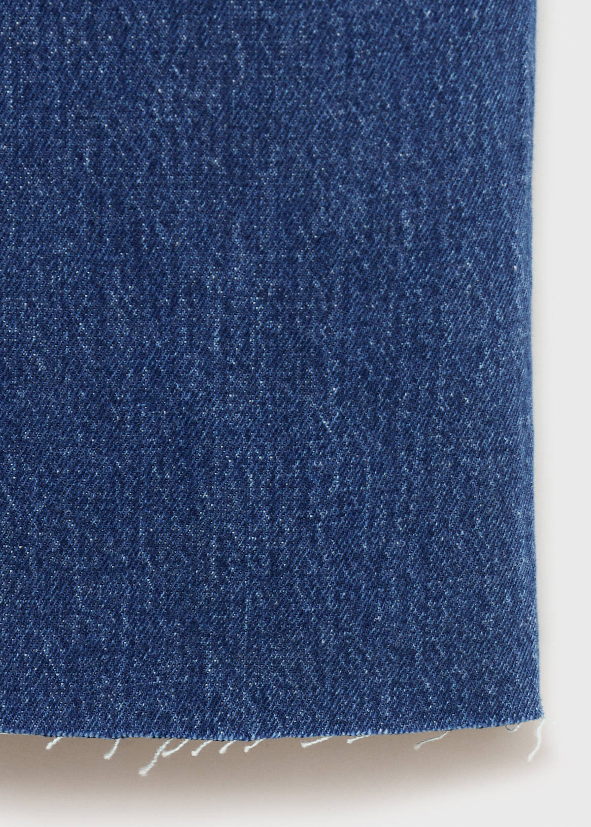 Maternity wide leg jeans — Medium Blue