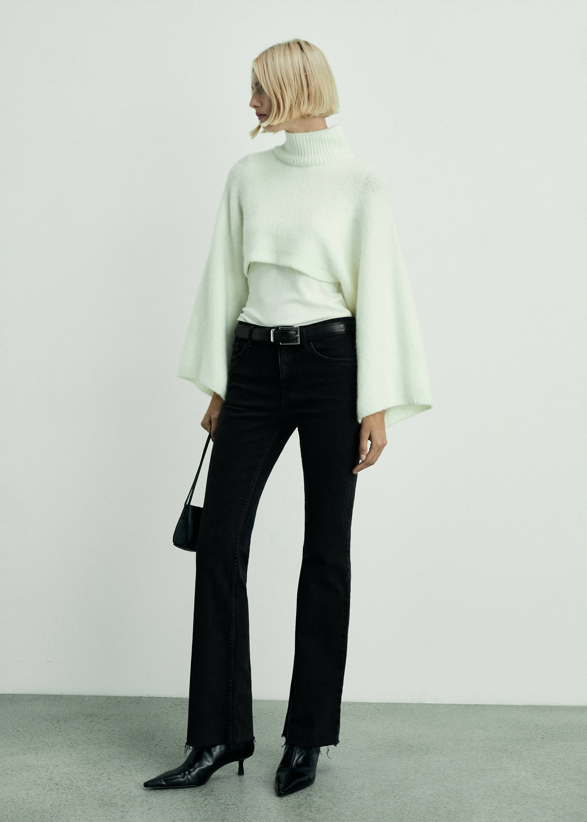 Fiona flared mid-rise jeans - General plane