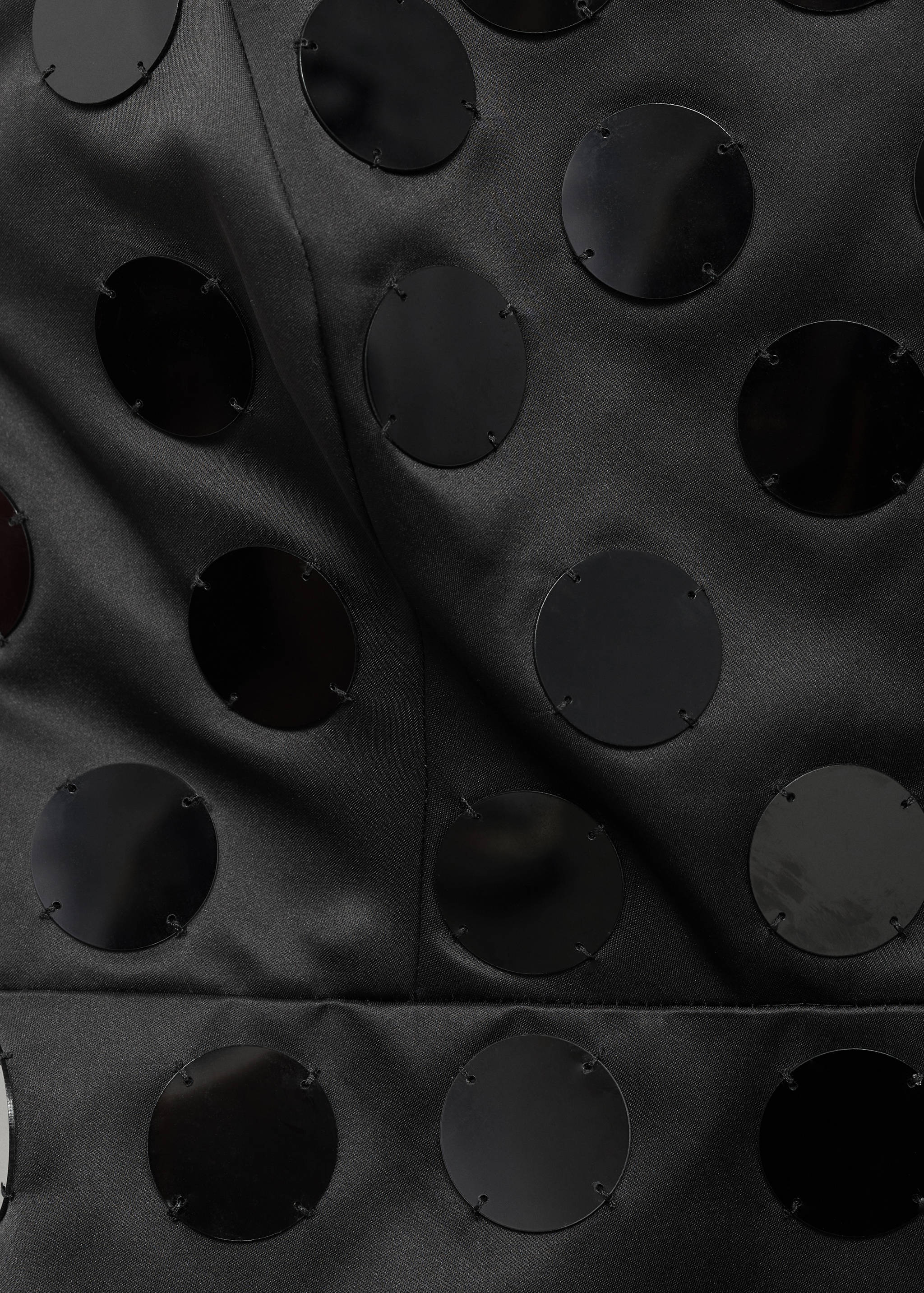 Axelbandslös kort klänning speglar - Detaljer om artikeln 0