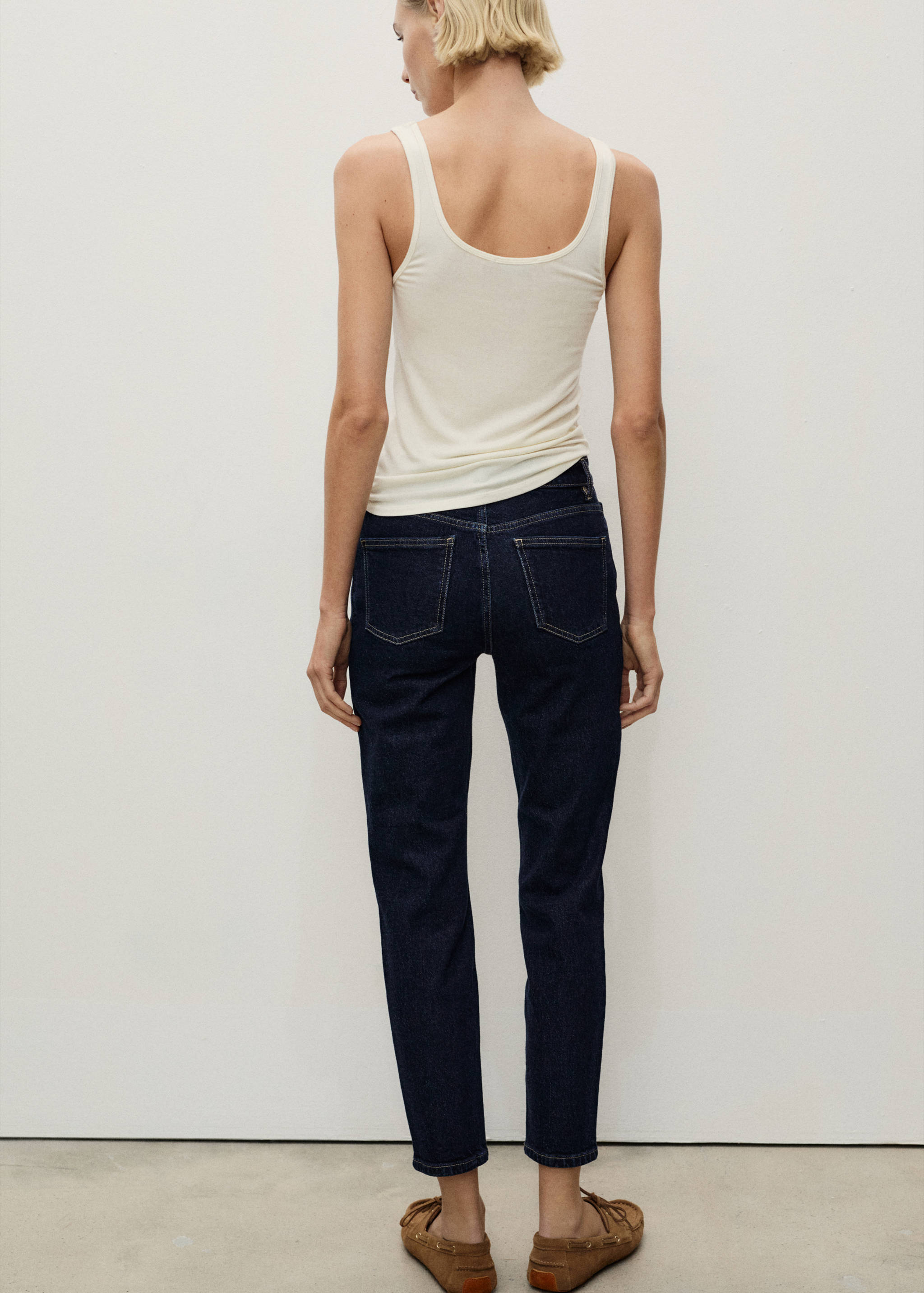 Newmom comfort high-rise jeans - Reverse of the article