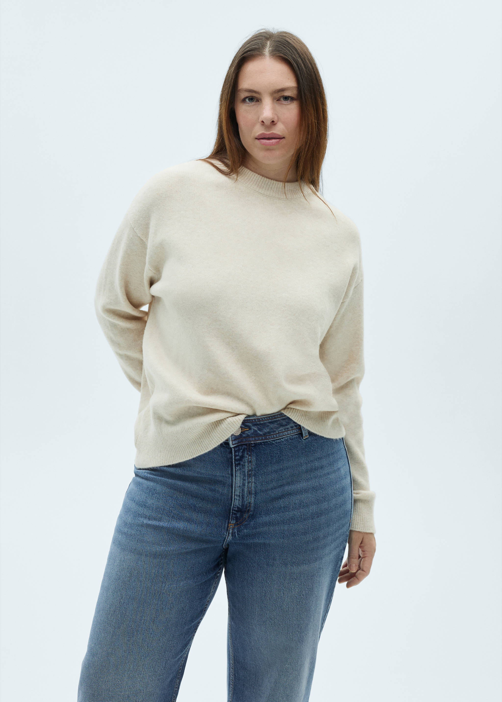 Jean style jupe-culotte Catherin taille haute - Détail de l'article 5