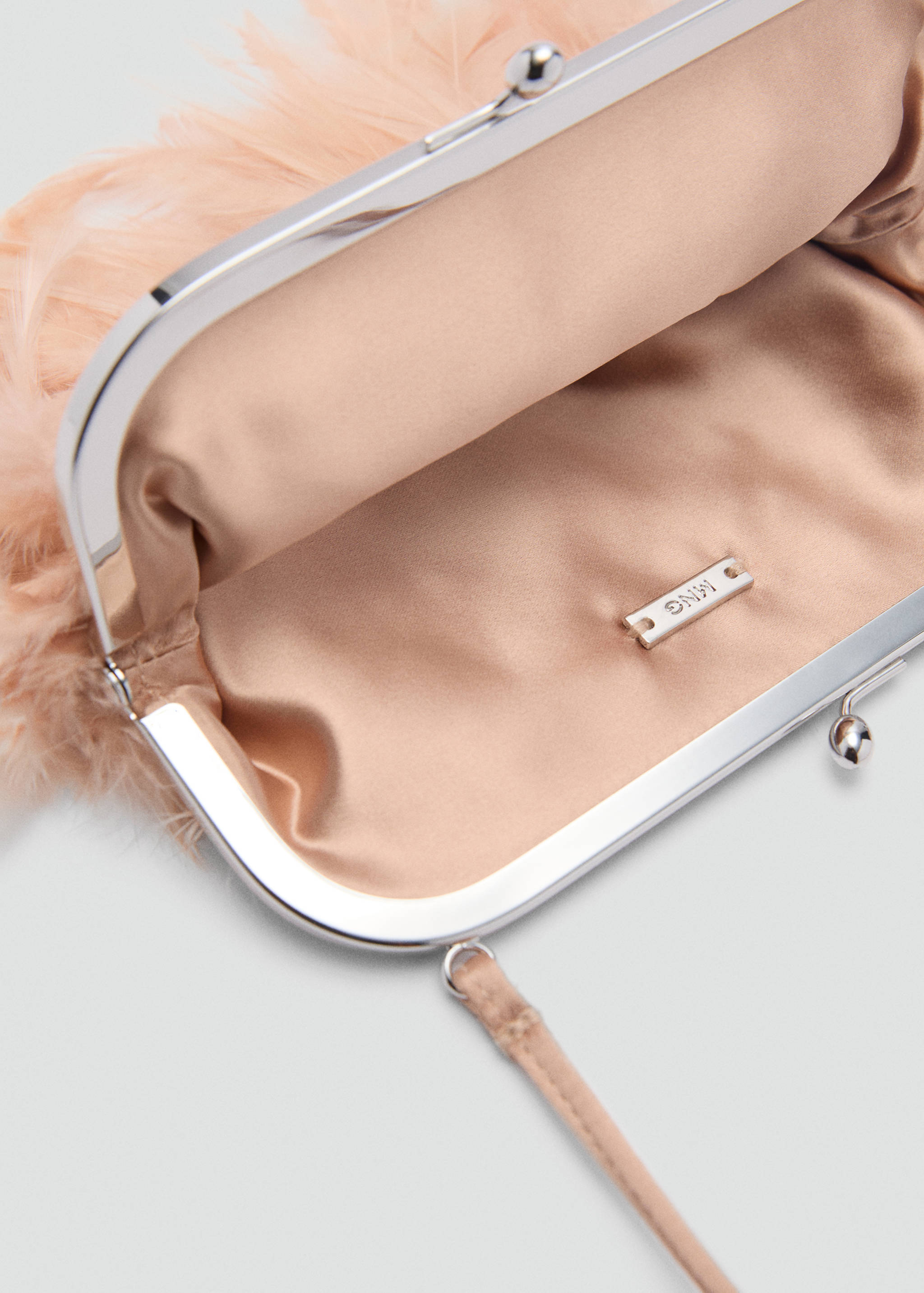 Short-handle feather bag - Details of the article 1