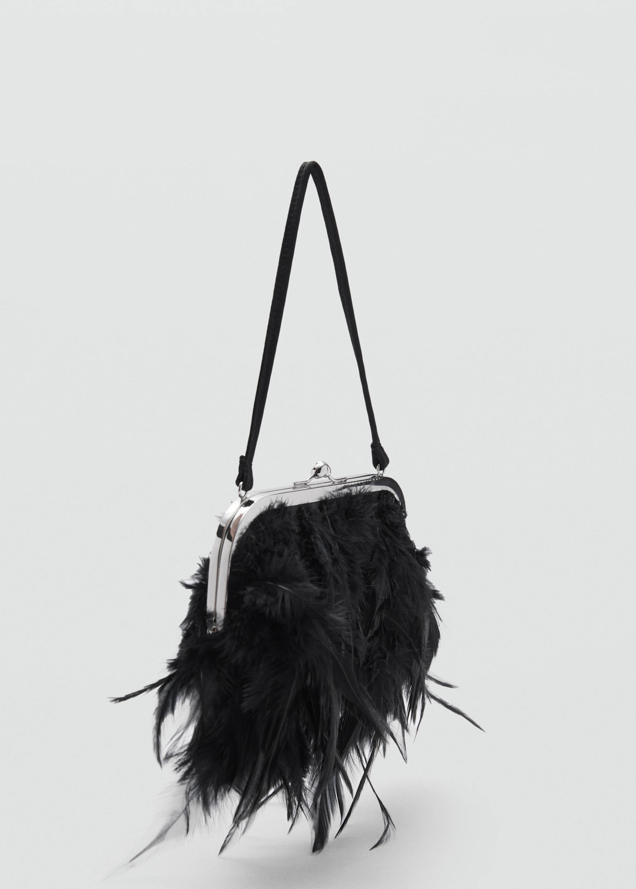 Short-handle feather bag - Medium plane