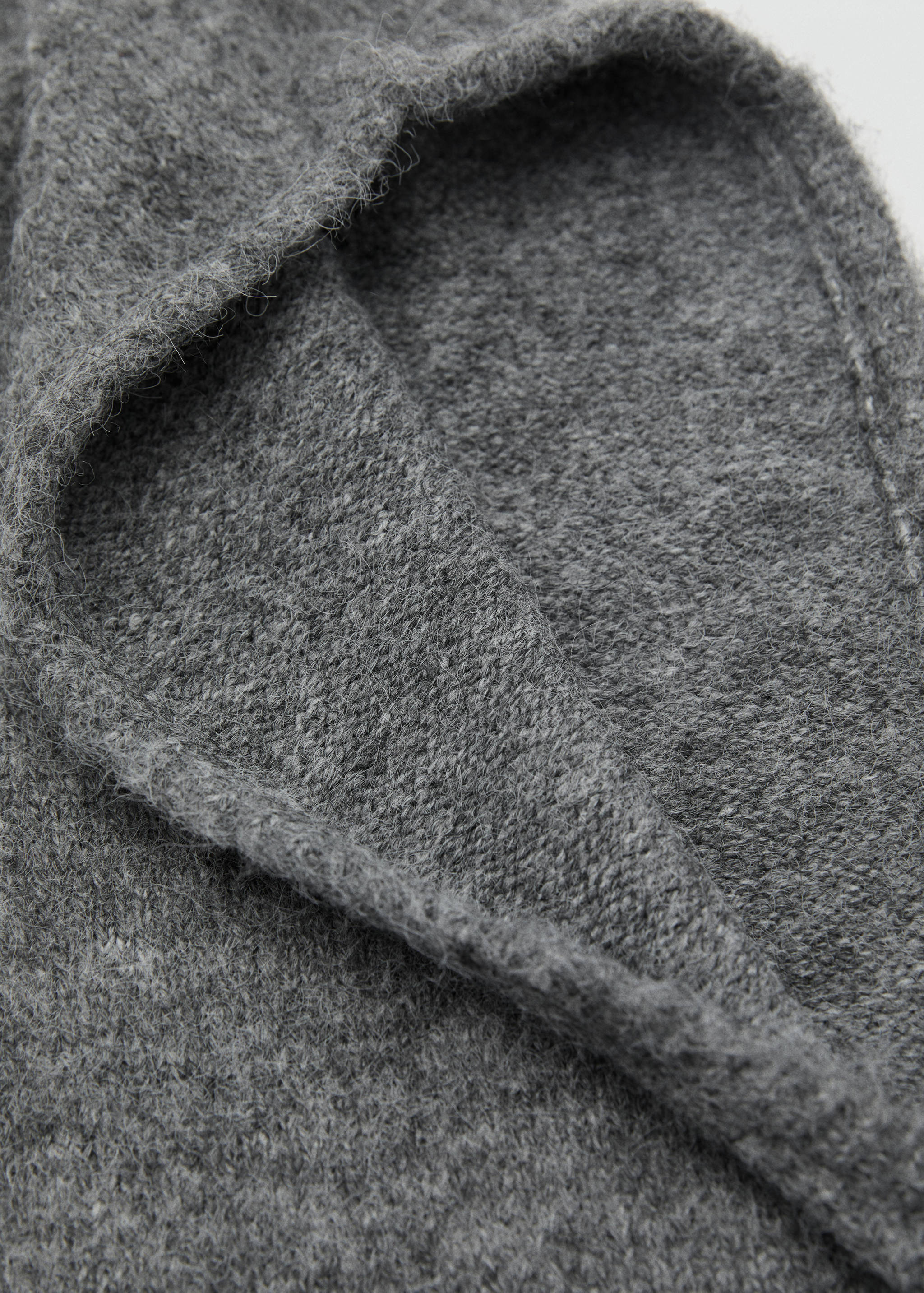 Balaclava knit buttons - Medium plane