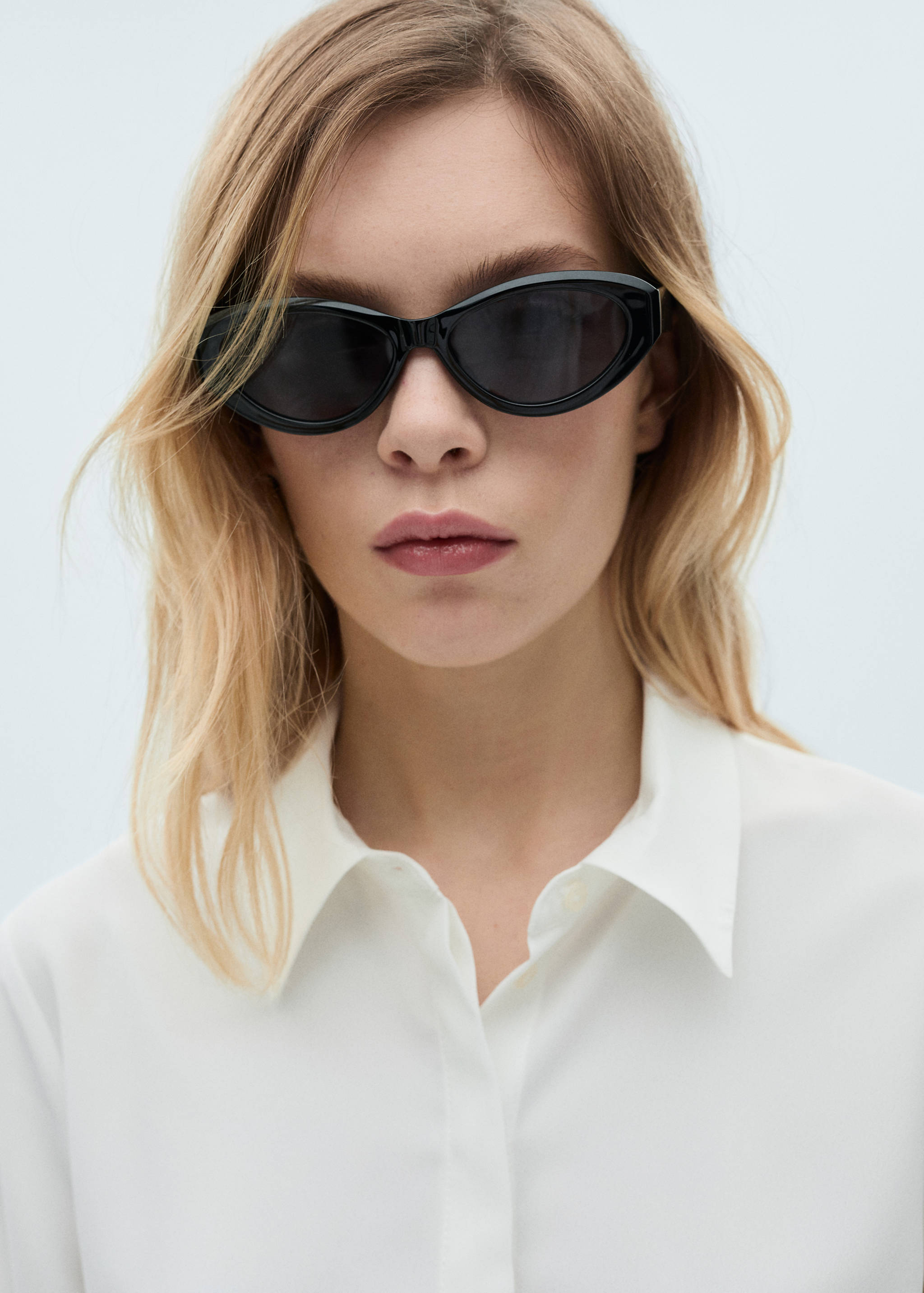 Fluid long-sleeved shirt - Details of the article 1