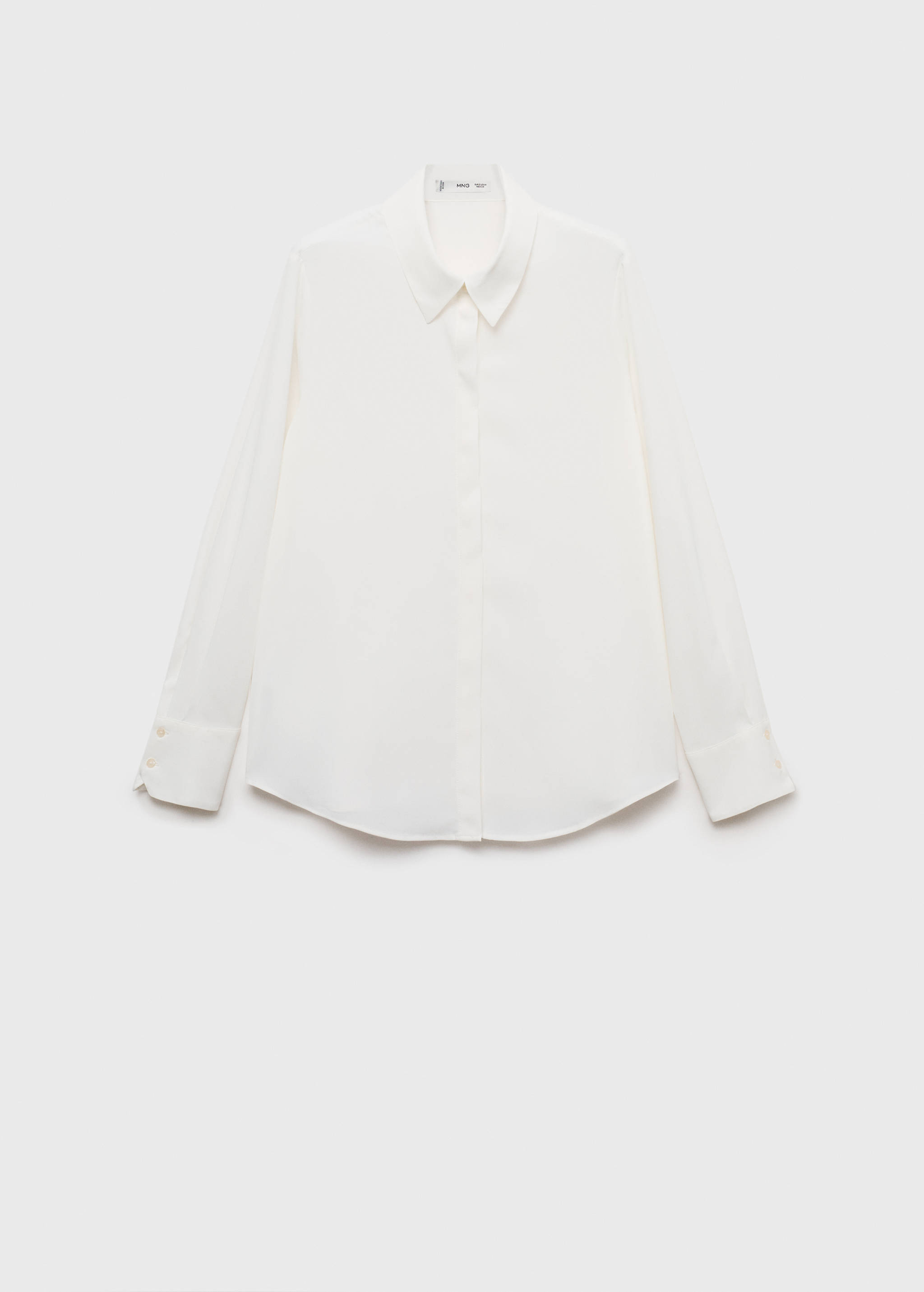 Fluid long-sleeved shirt - Article without model